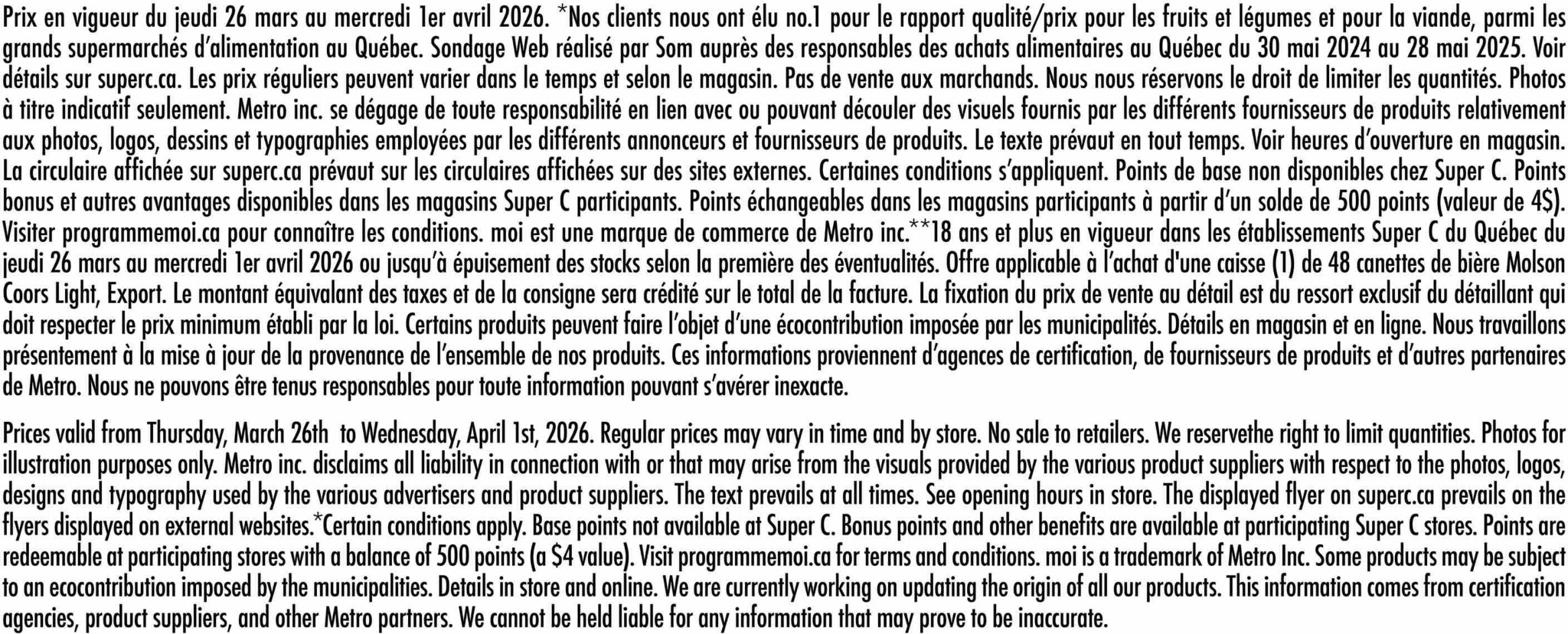 super-c - Super C Flyer Valid From 2026-03-26 to 2026-04-01 - page: 19