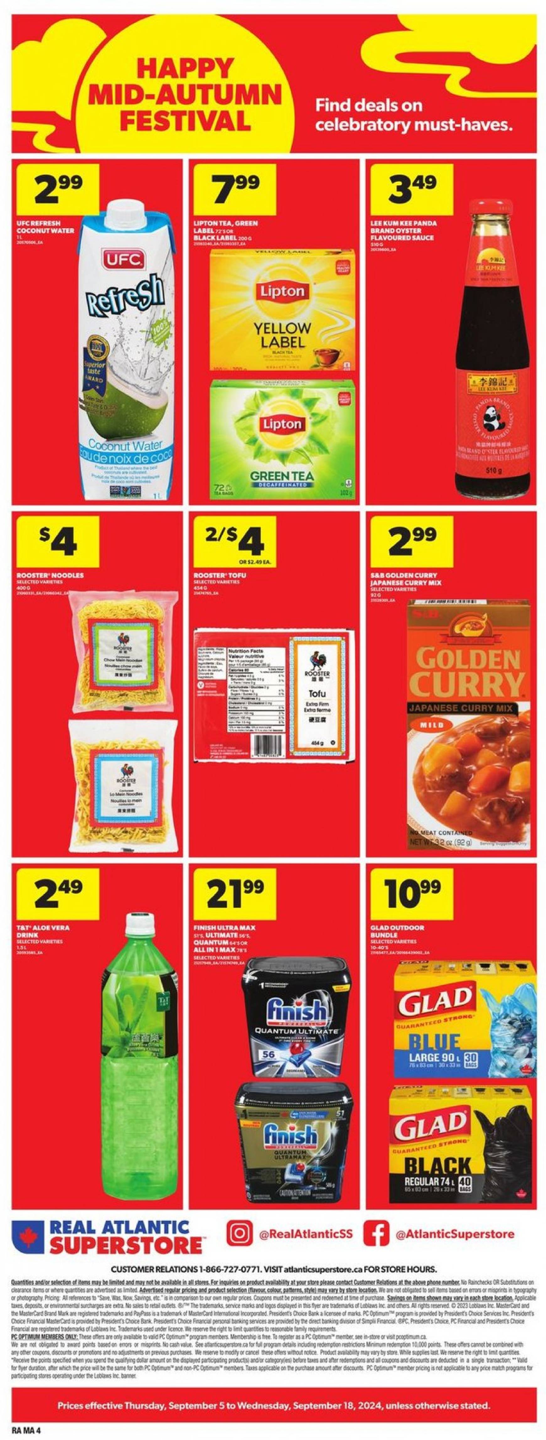 atlantic-superstore - Latest Atlantic Superstore - General Merchandise flyer 05.09. - 18.09. - page: 4