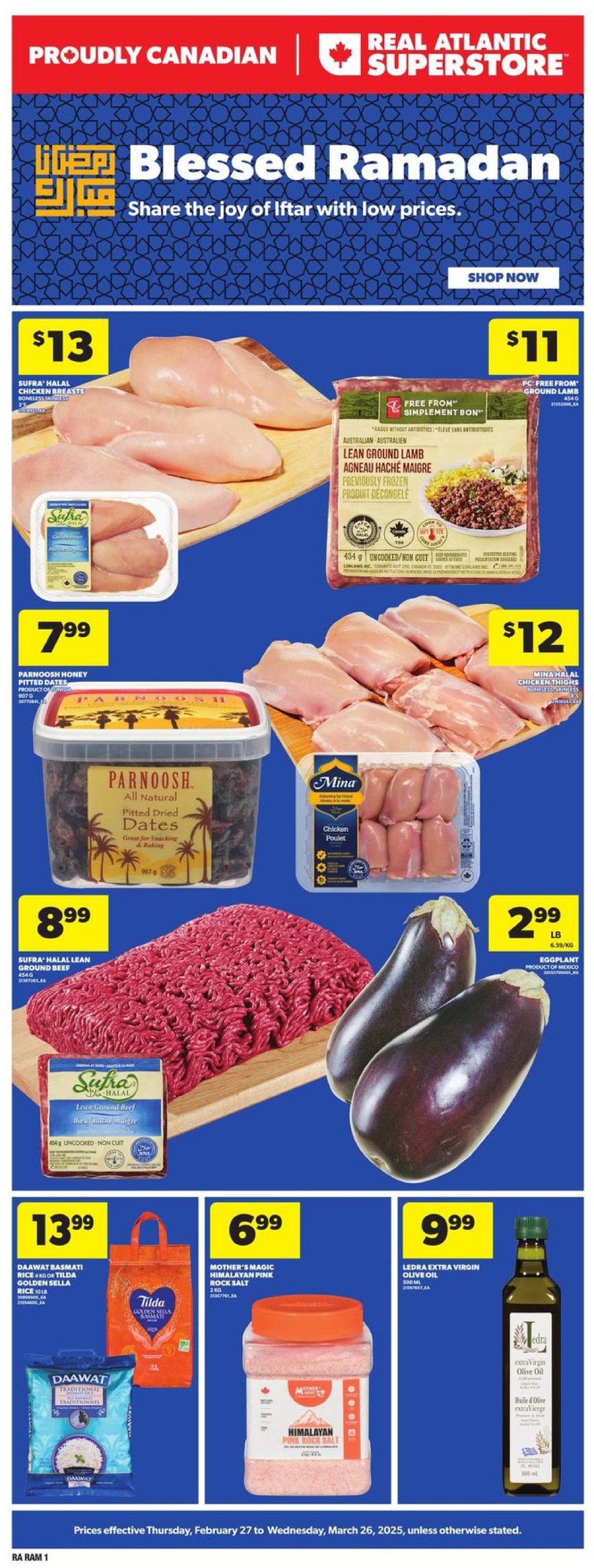 atlantic-superstore - Atlantic Superstore - Ramadan flyer valid from 02-27 - 03-24