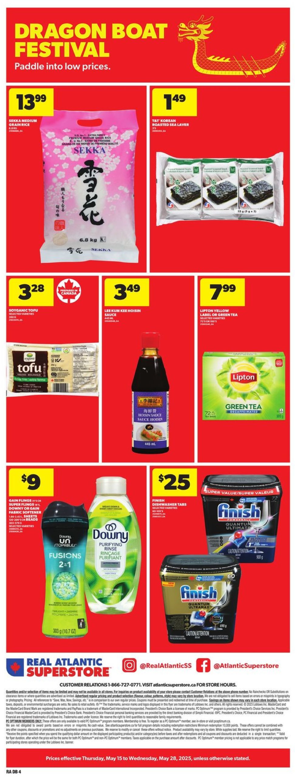 atlantic-superstore - Atlantic Superstore - Dragon Boat Festival flyer valid from 05-15 - 05-28 - page: 4