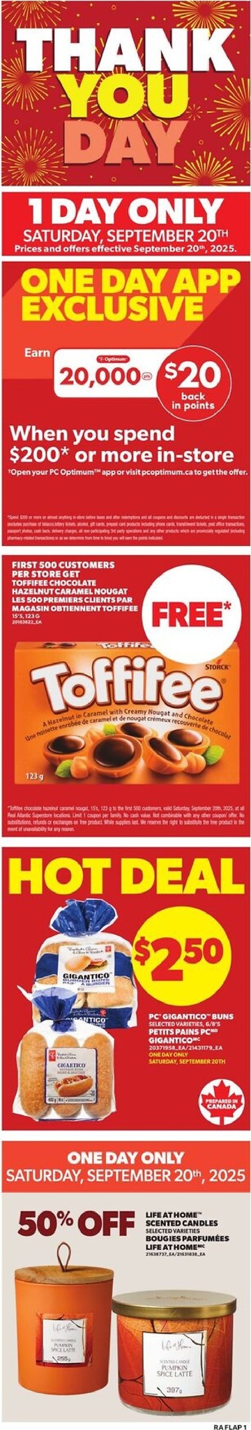 atlantic-superstore - Atlantic Superstore flyer valid from 09-18 - 09-24