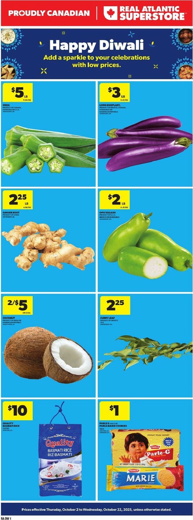 atlantic-superstore - Atlantic Superstore - Happy Diwali flyer valid from 10-02 - 10-22