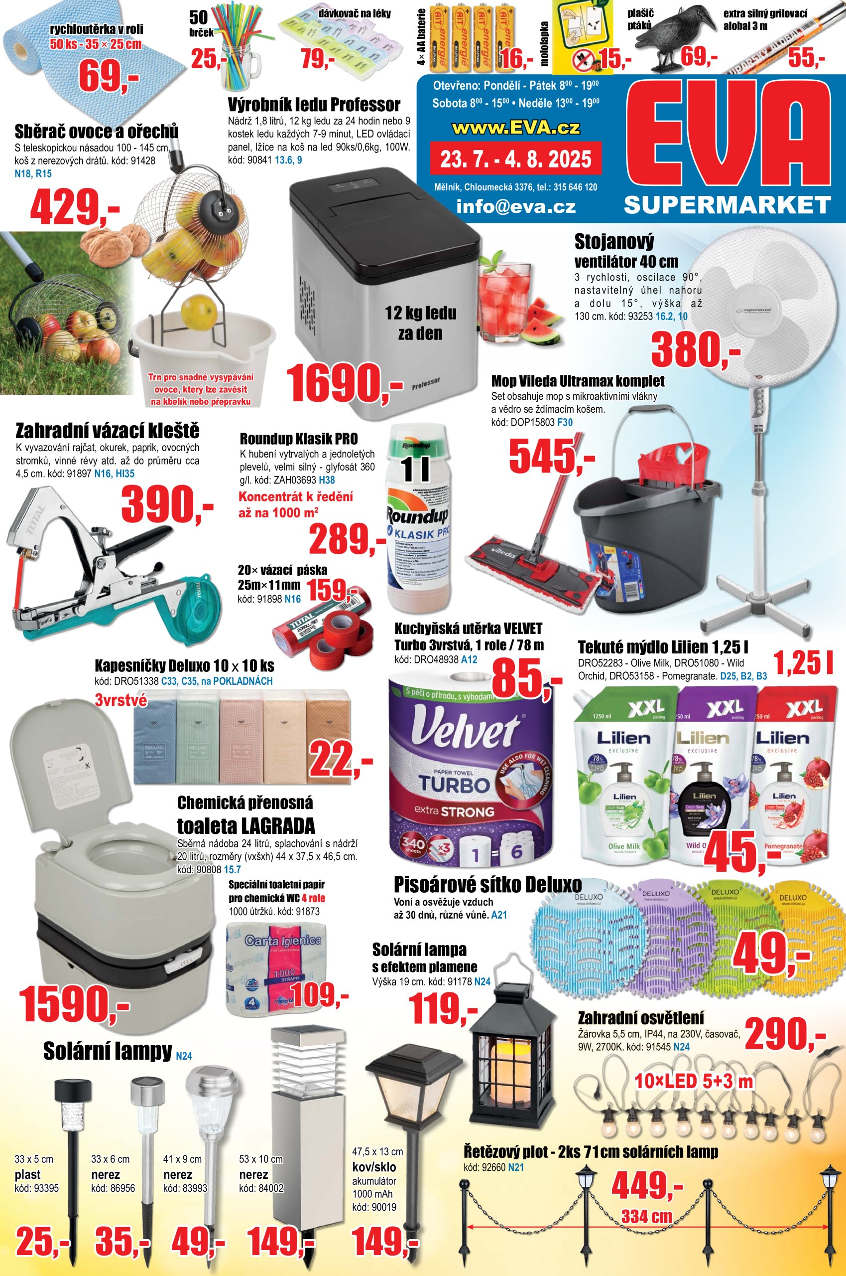 eva-cz - Leták EVA.cz od 23.07. do 04.08.