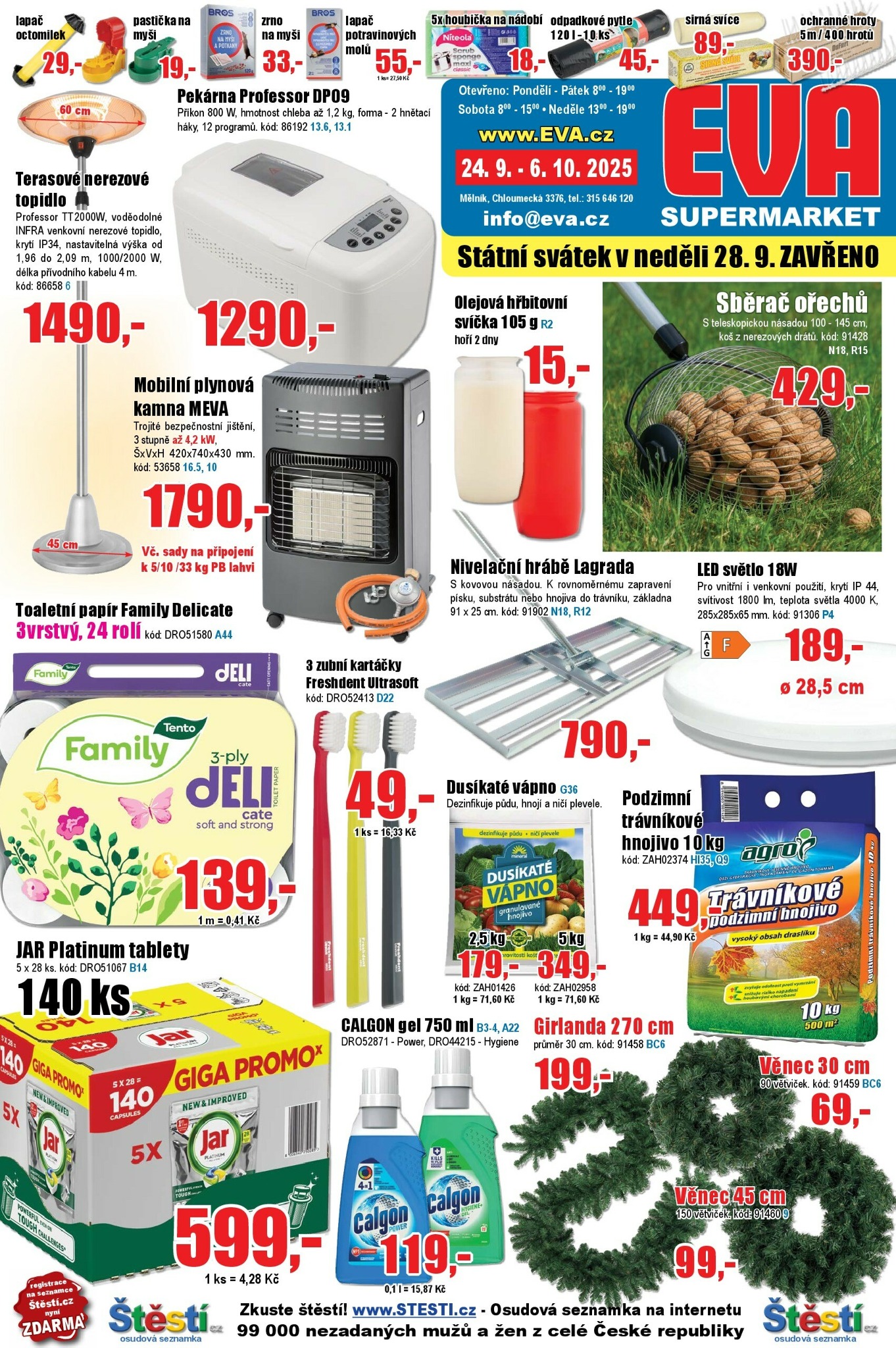 eva-cz - Leták EVA.cz od 24.09. do 06.10.