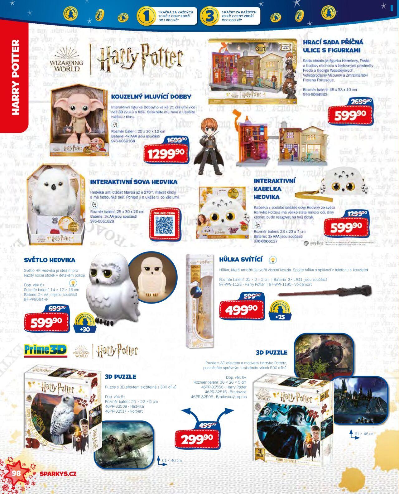 sparkys - Sparkys katalog Vánoce 2024 01.10.2024 - 30.11.2024 - page: 98