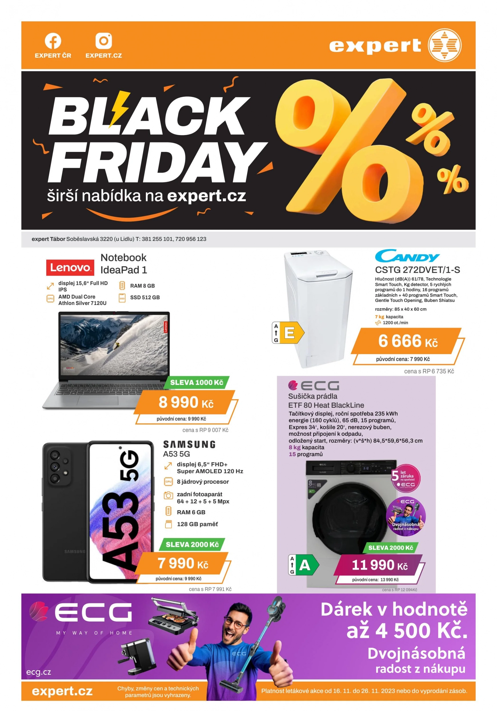 expert - expert - Black Friday, který rozjasní den! platný od 16.11.2023