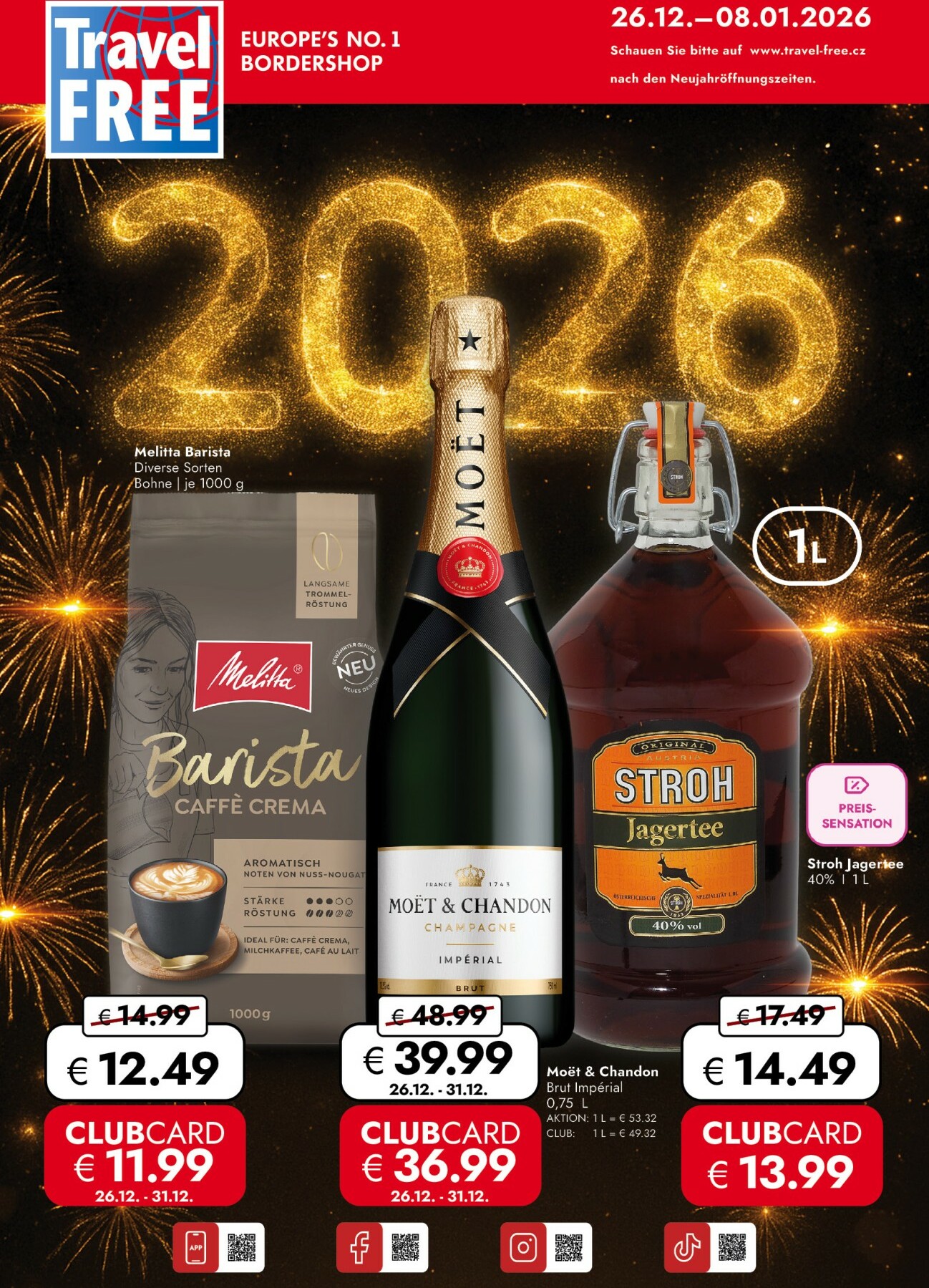 travel-free - Aktuální leták Travel FREE od 26.12. do 08.01.