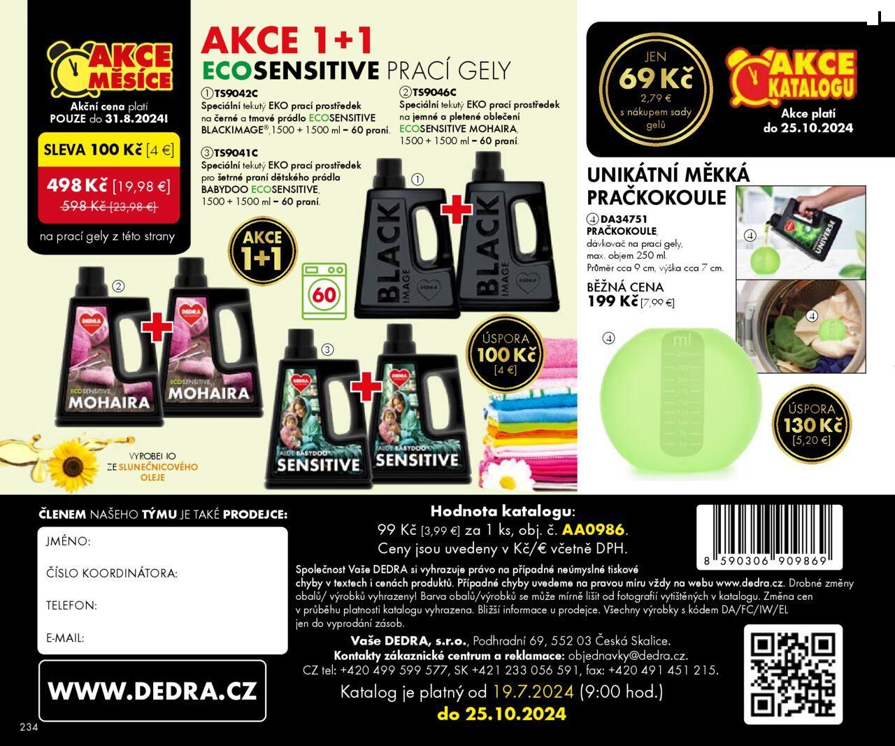 dedra - Dedra katalog 08/2024 19.07.2024 - 25.10.2024 - page: 134