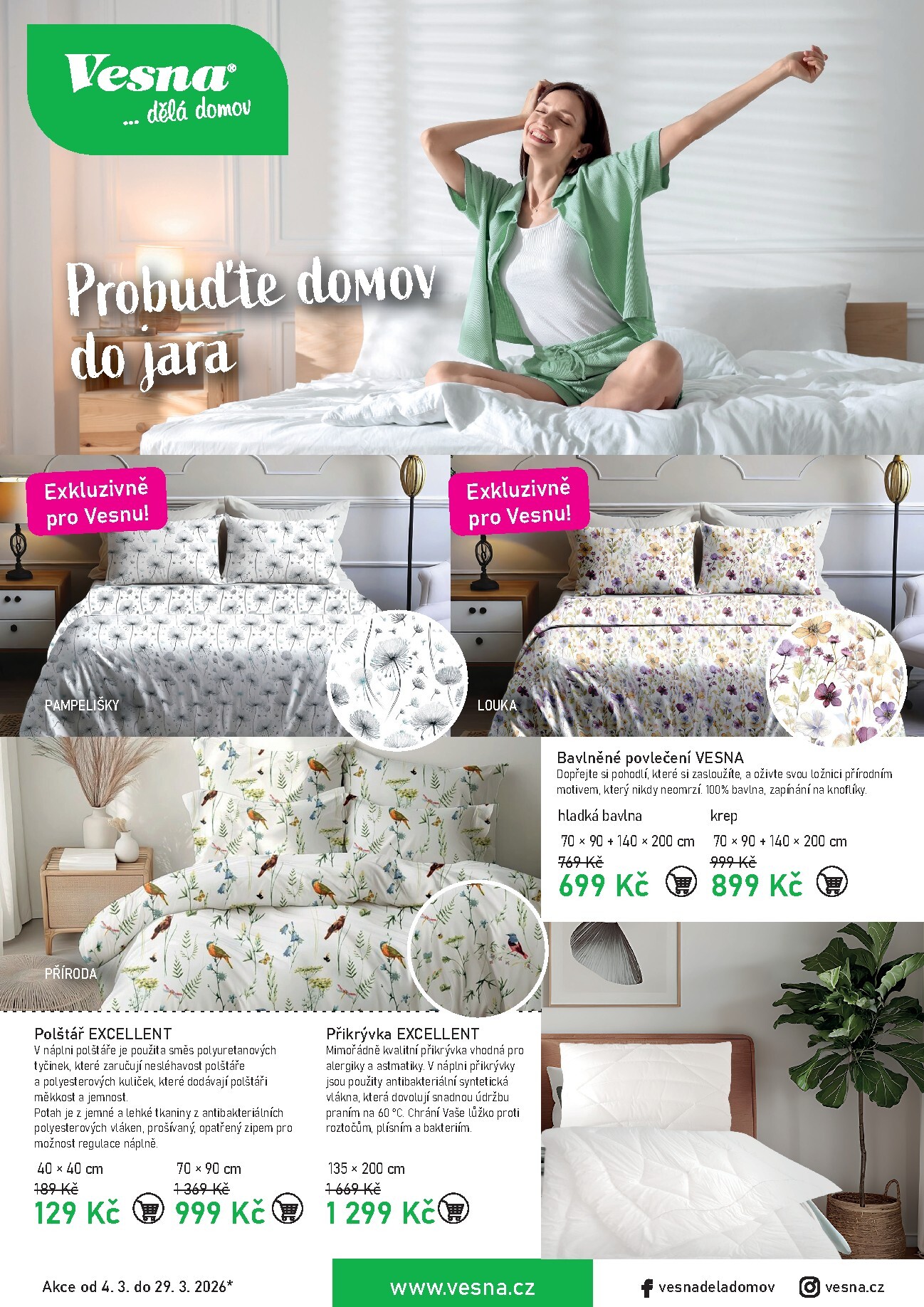 vesna - Vesna - leták platný od středy 04.03.2026 do neděle 29.03.2026 - page: 1