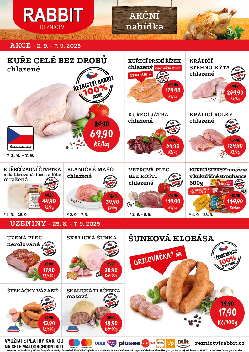 reznictvi-rabbit - Leták Řeznictví Rabbit od 02.09. do 07.09.