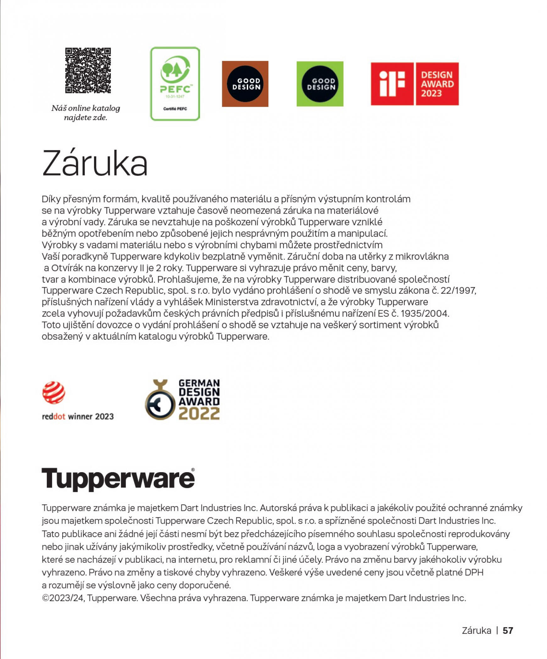 tupperware - Tupperware - PODZIM & ZIMA 2023/24 platný od 01.09.2023 - page: 57