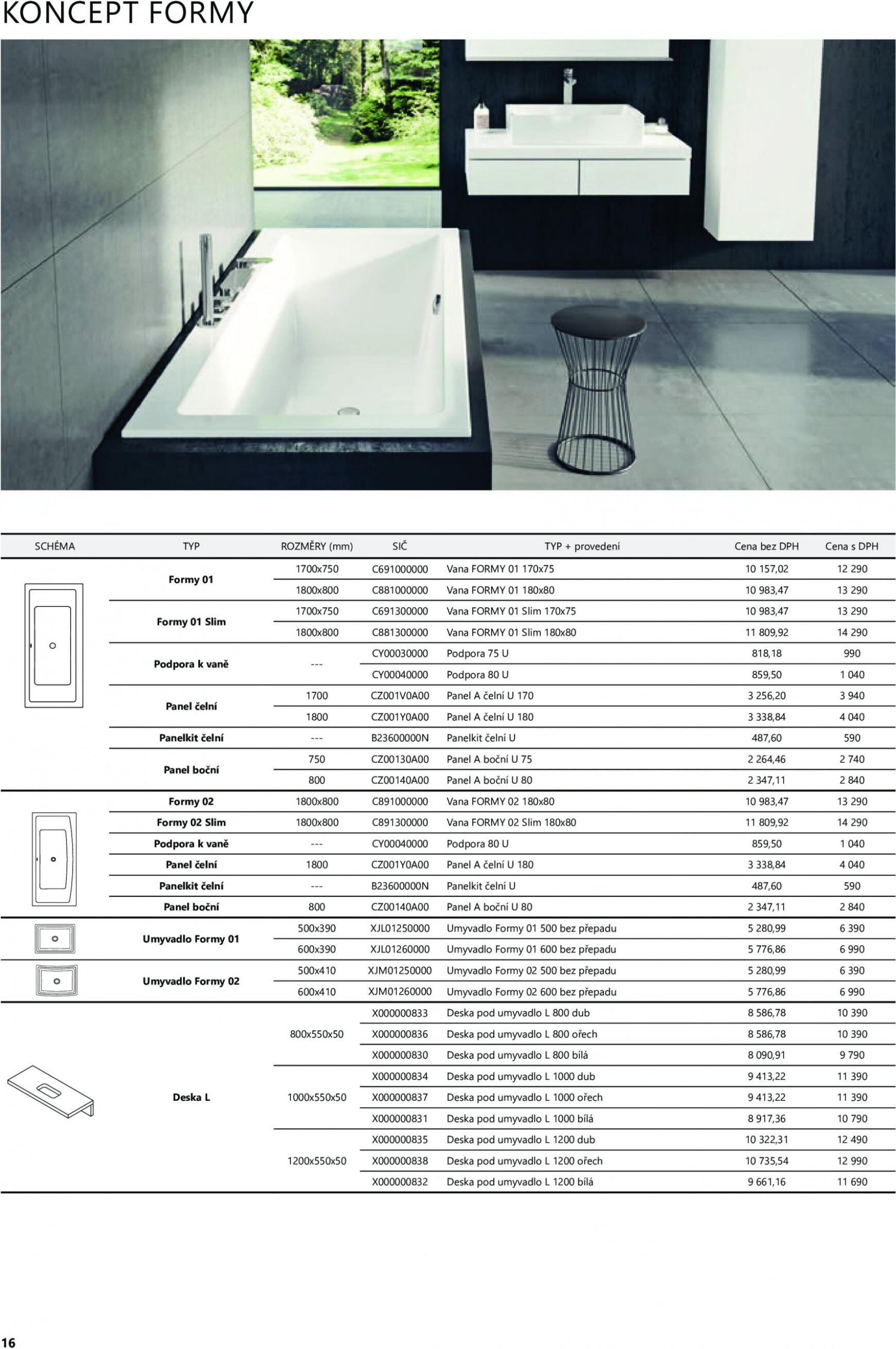 ravak - Ravak ceník 2023 platný od 01.04.2023 - page: 16