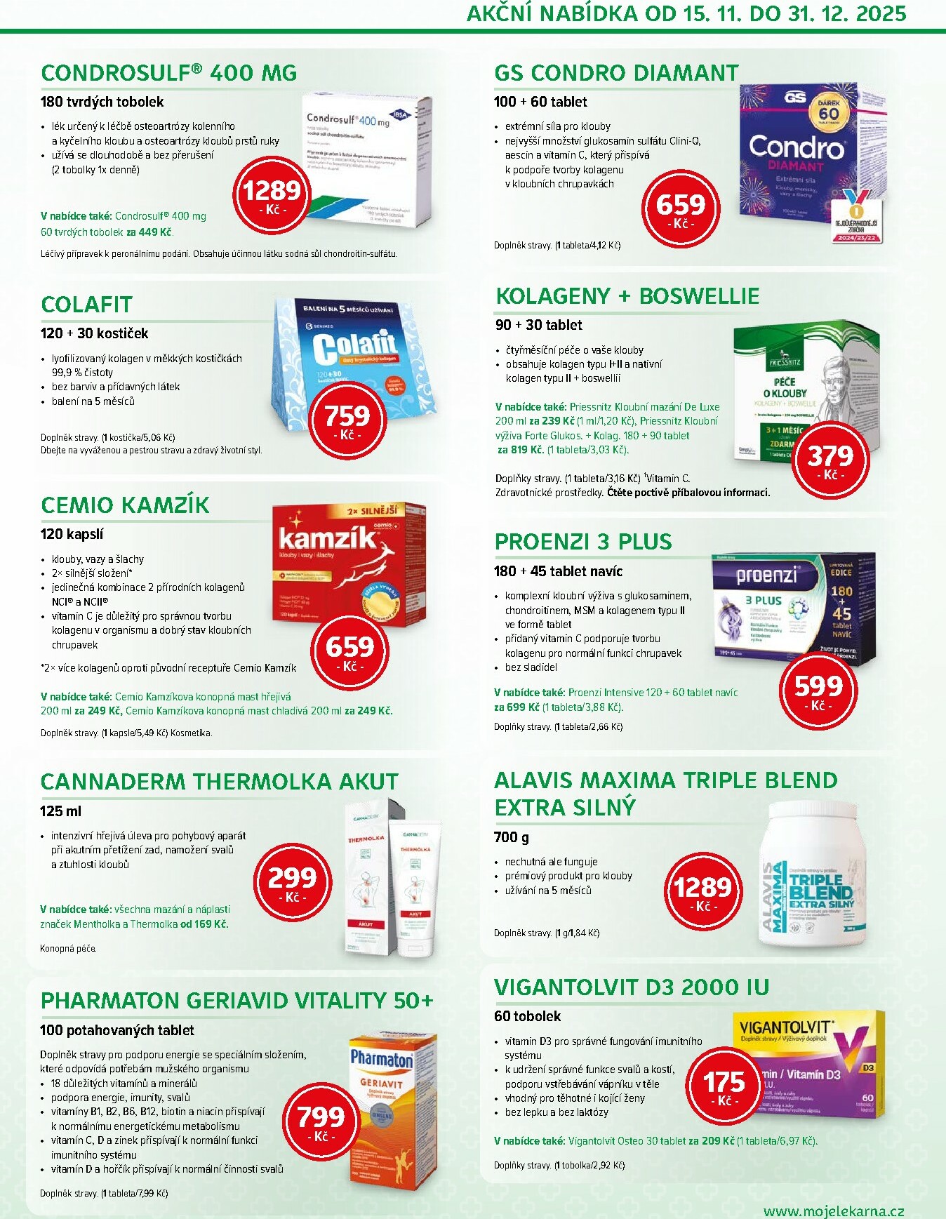 moje-lekarna - Aktuální leták Moje lékarna od 15.11. do 31.12. - page: 7