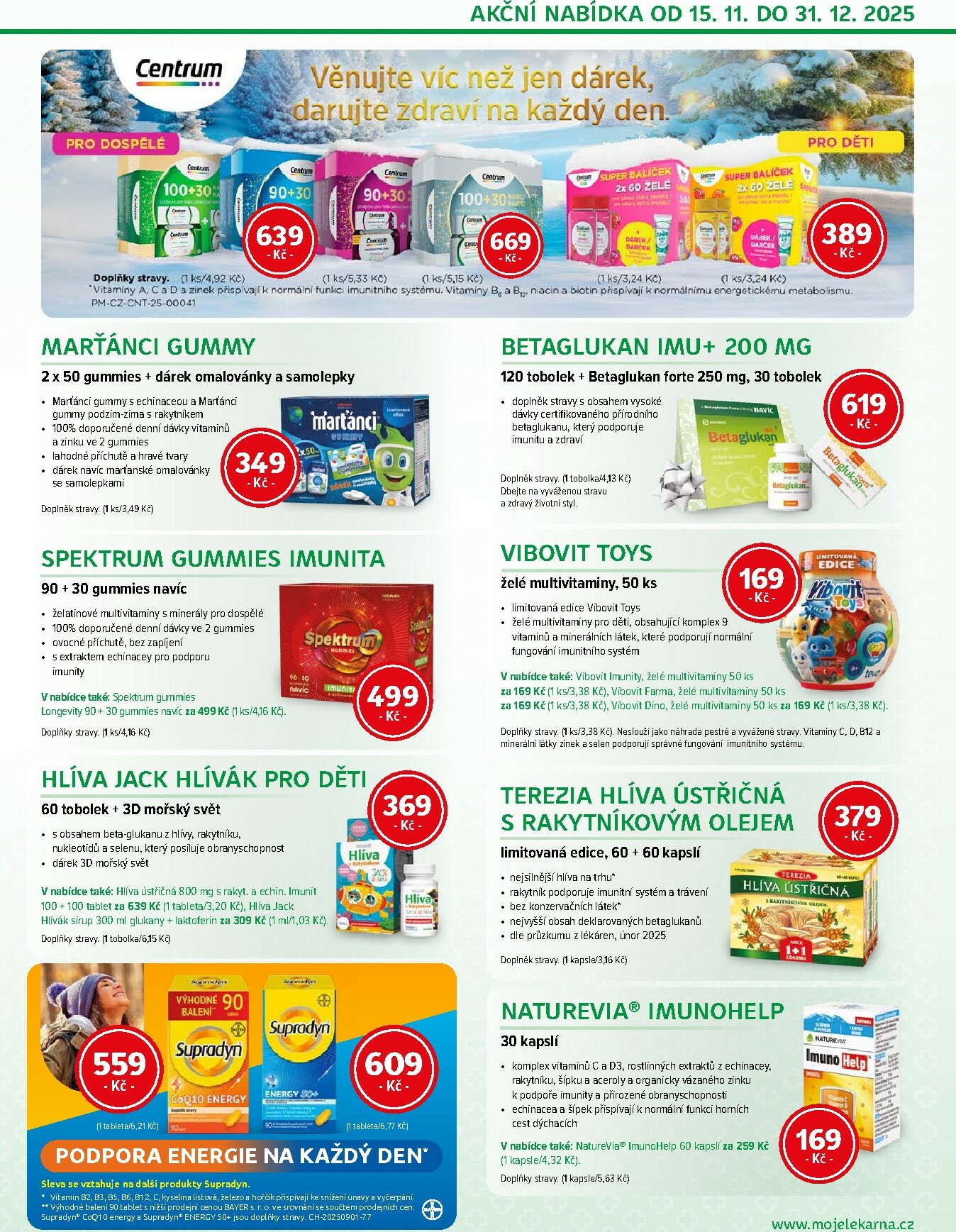 moje-lekarna - Aktuální leták Moje lékarna od 15.11. do 31.12. - page: 9