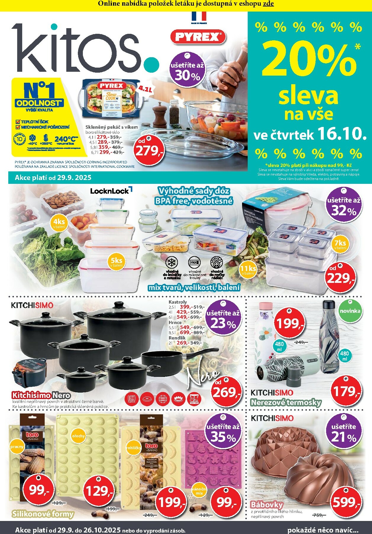 kitos-cz - Leták Kitos od 29.09. do 26.10. - page: 1