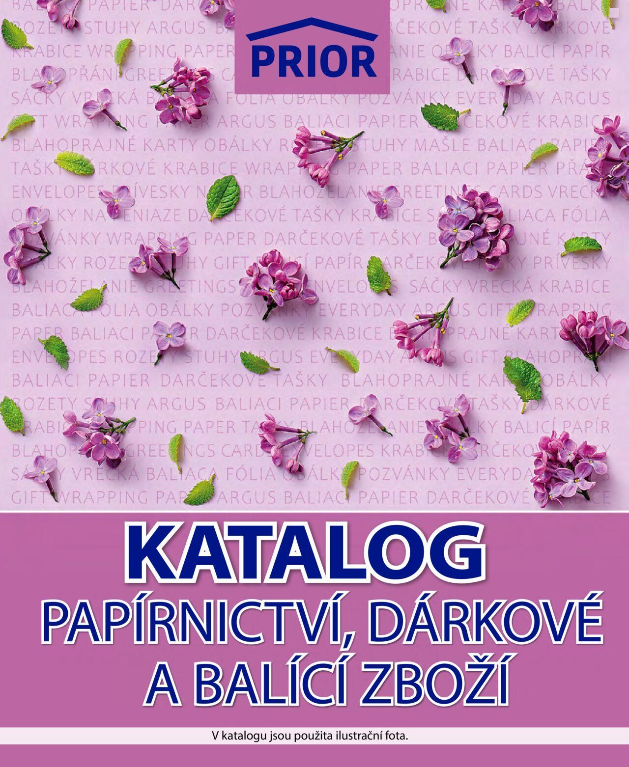 prior - Prior - Katalog Papírnictví, Dárkové A Balící Zboží od pátku 01.03.2024