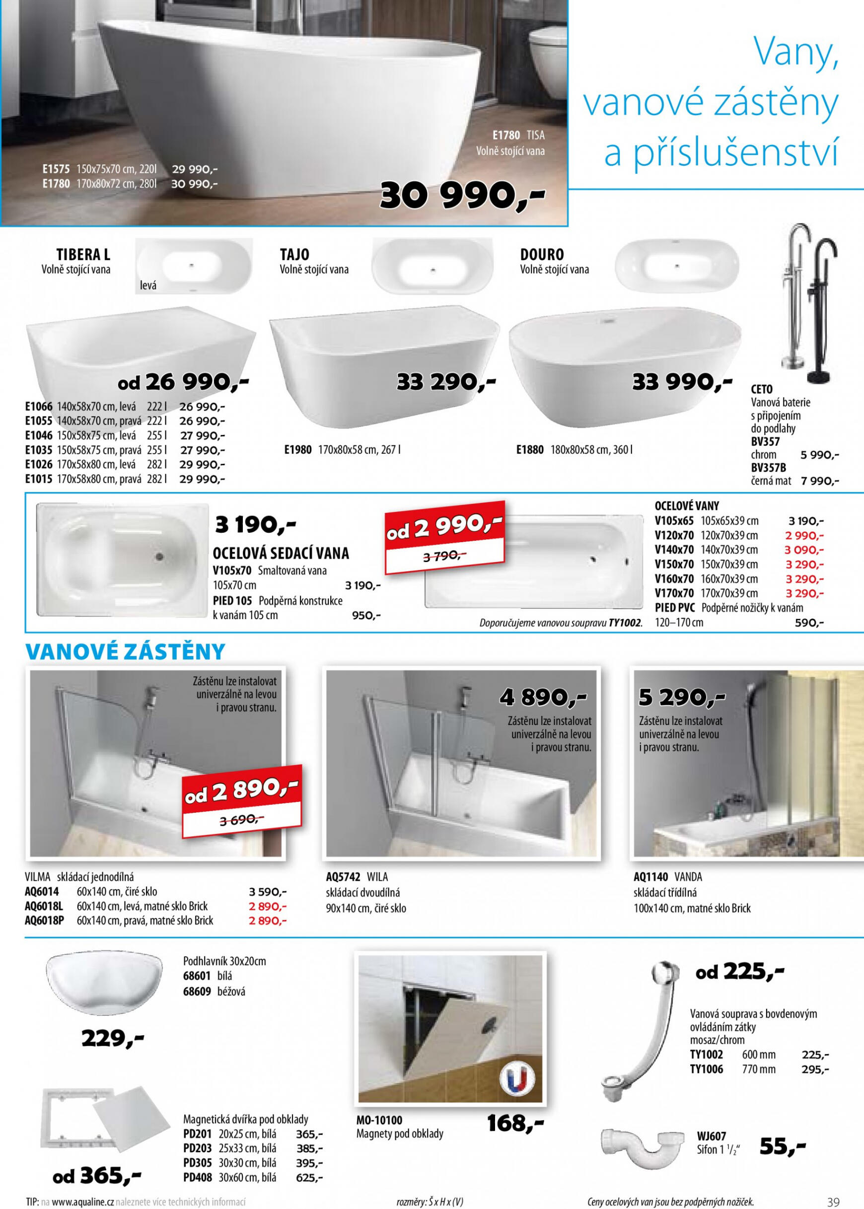 sapho-koupelny - Sapho koupelny platný od 01.05.2023 - page: 39