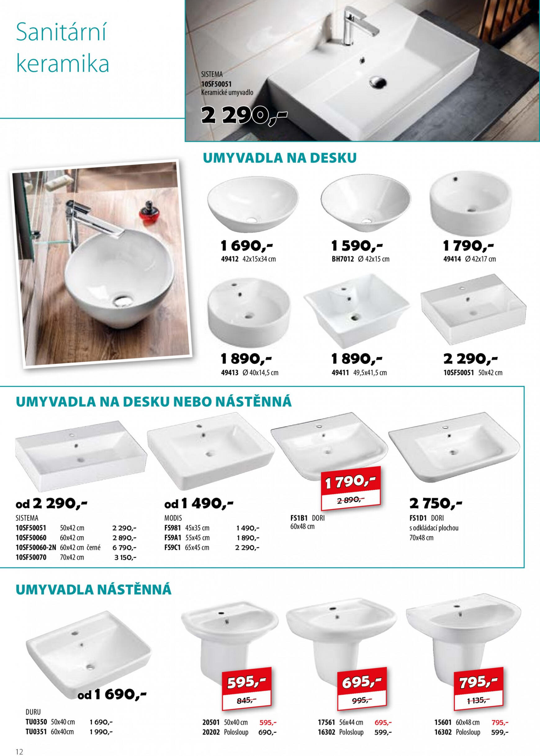 sapho-koupelny - Sapho koupelny platný od 01.05.2023 - page: 12