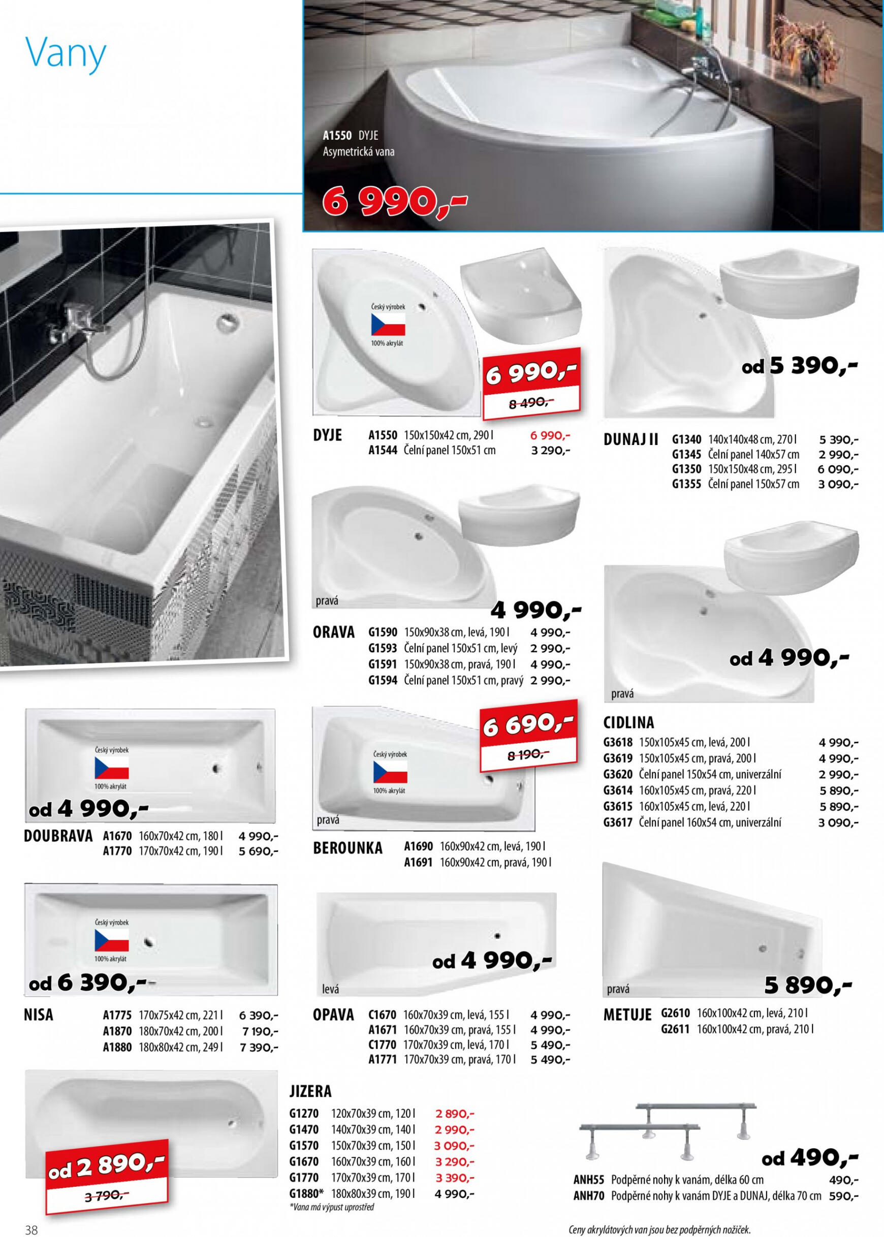 sapho-koupelny - Sapho koupelny platný od 01.05.2023 - page: 38