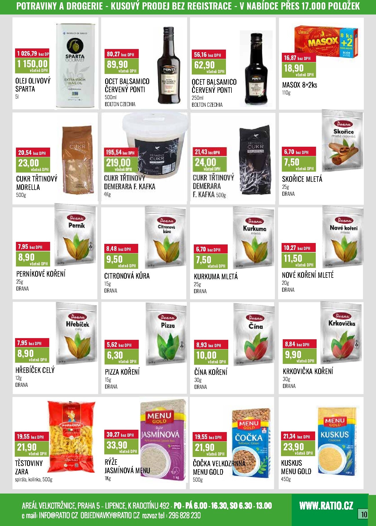 ratio - Ratio leták platný od neděle 01.03.2026 do úterý 31.03.2026 - page: 10