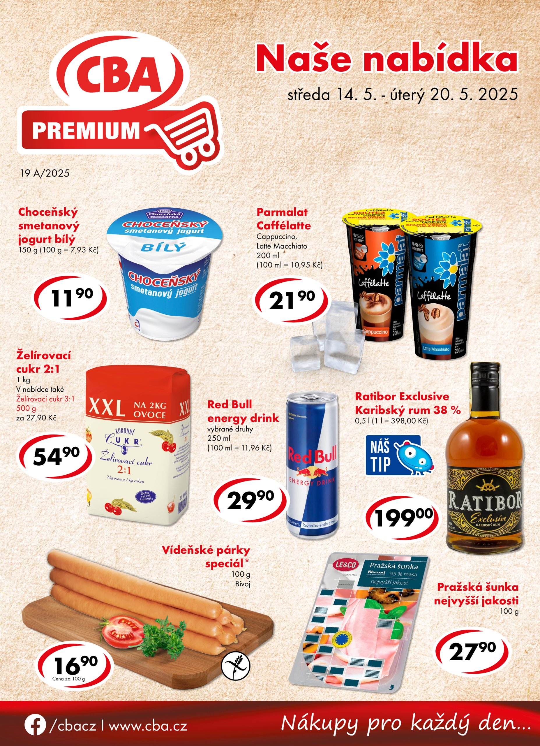 cba - Leták CBA Premium od 14.05. do 20.05.