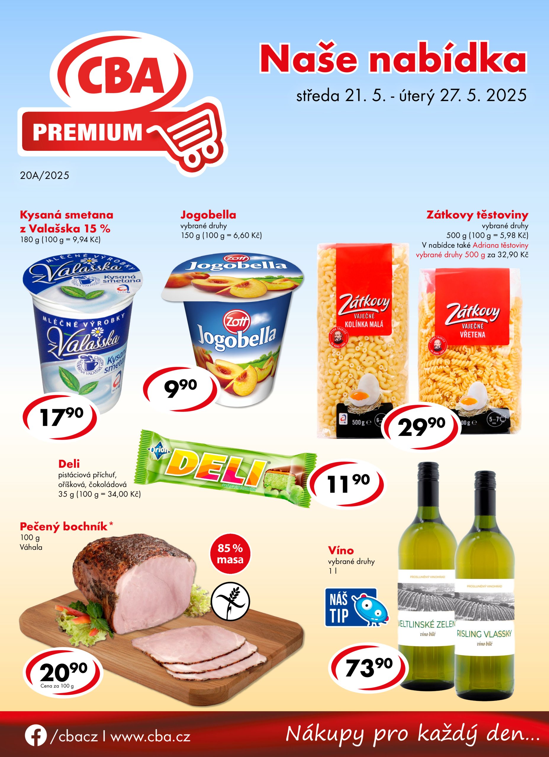 cba - Leták CBA Premium od 21.05. do 27.05. - page: 1