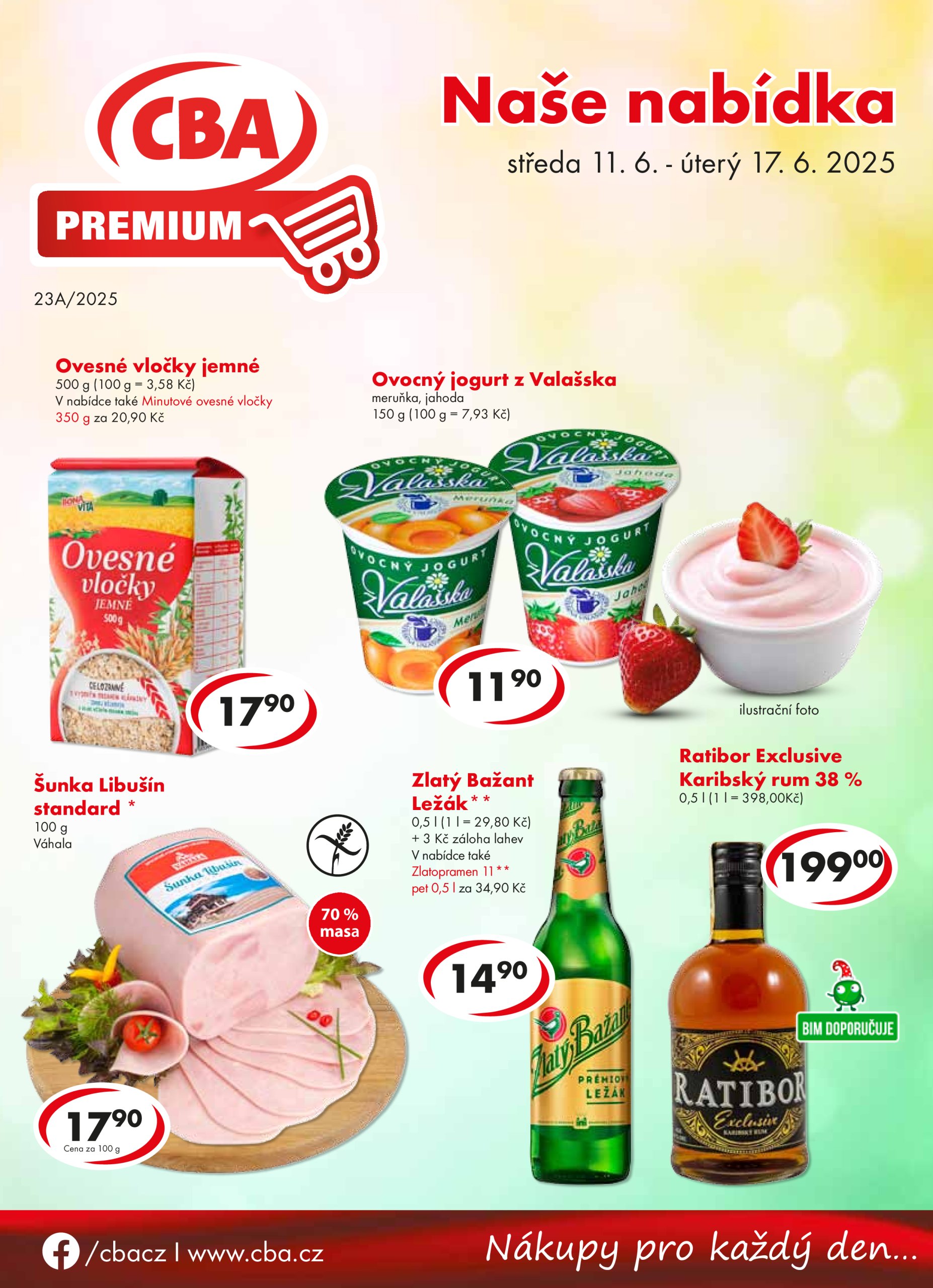 cba - Leták CBA Premium od 11.06. do 17.06.