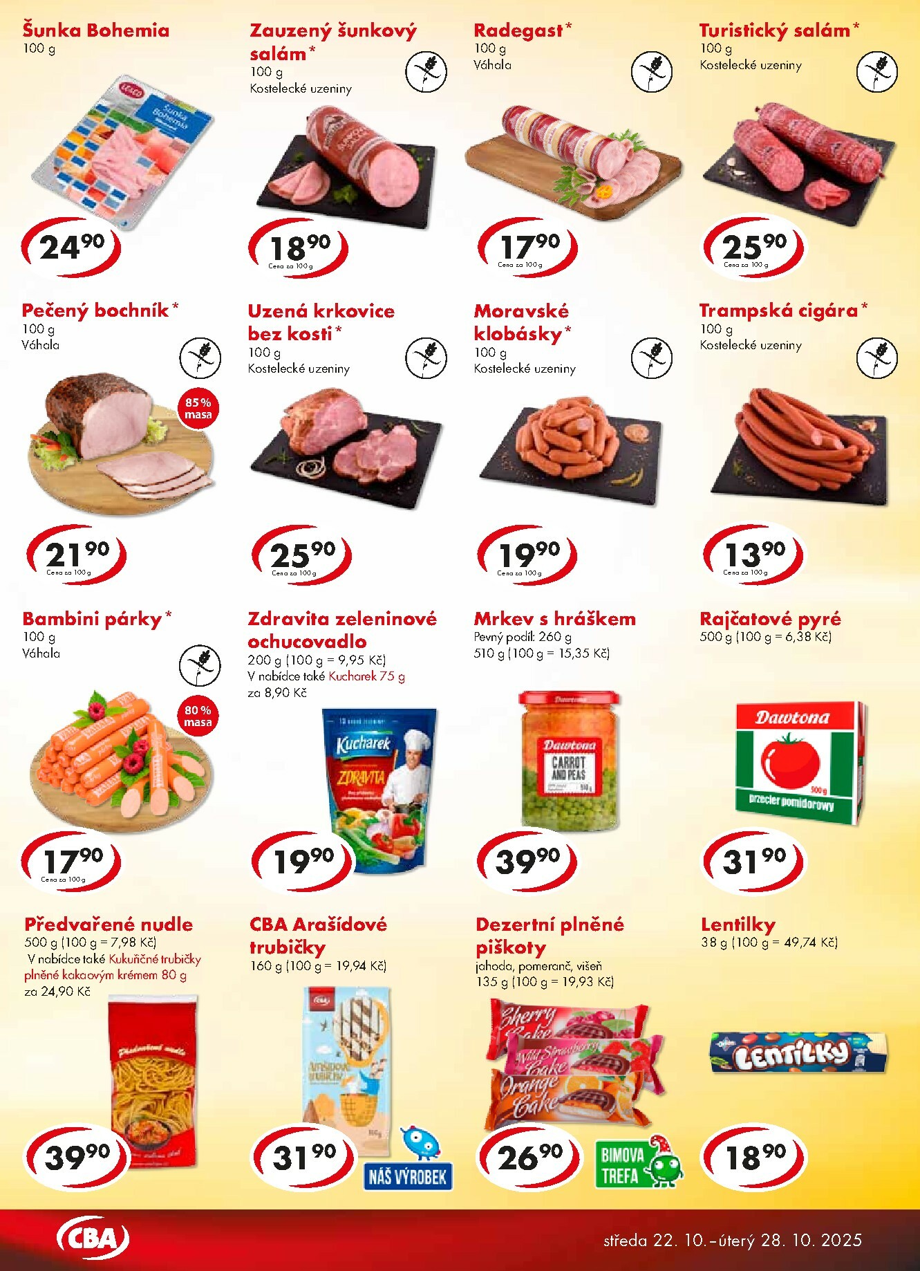 cba - Aktuální leták CBA Premium od 22.10. do 28.10. - page: 3