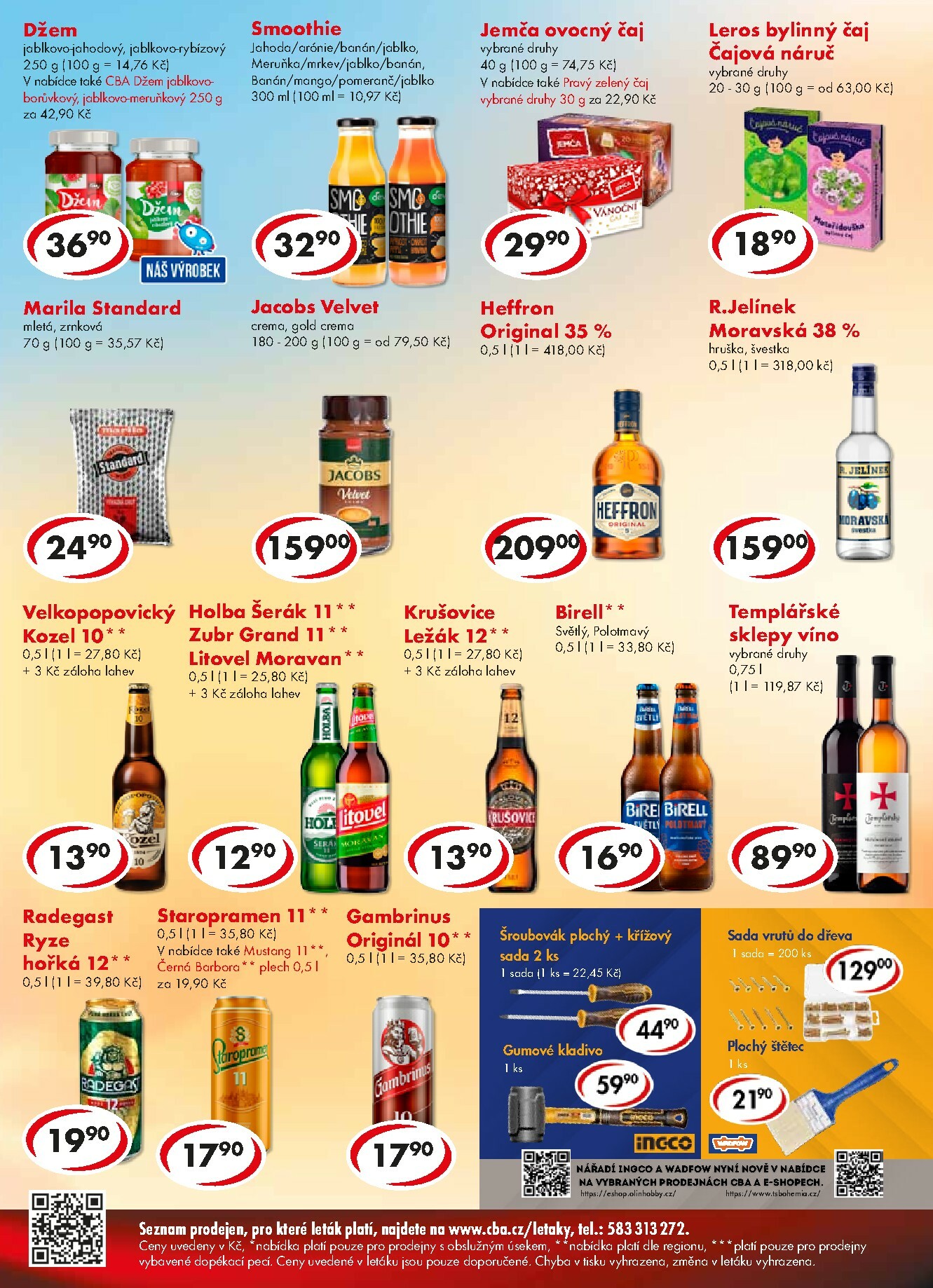 cba - Aktuální leták CBA - Potraviny od 12.11. do 23.11. - page: 6