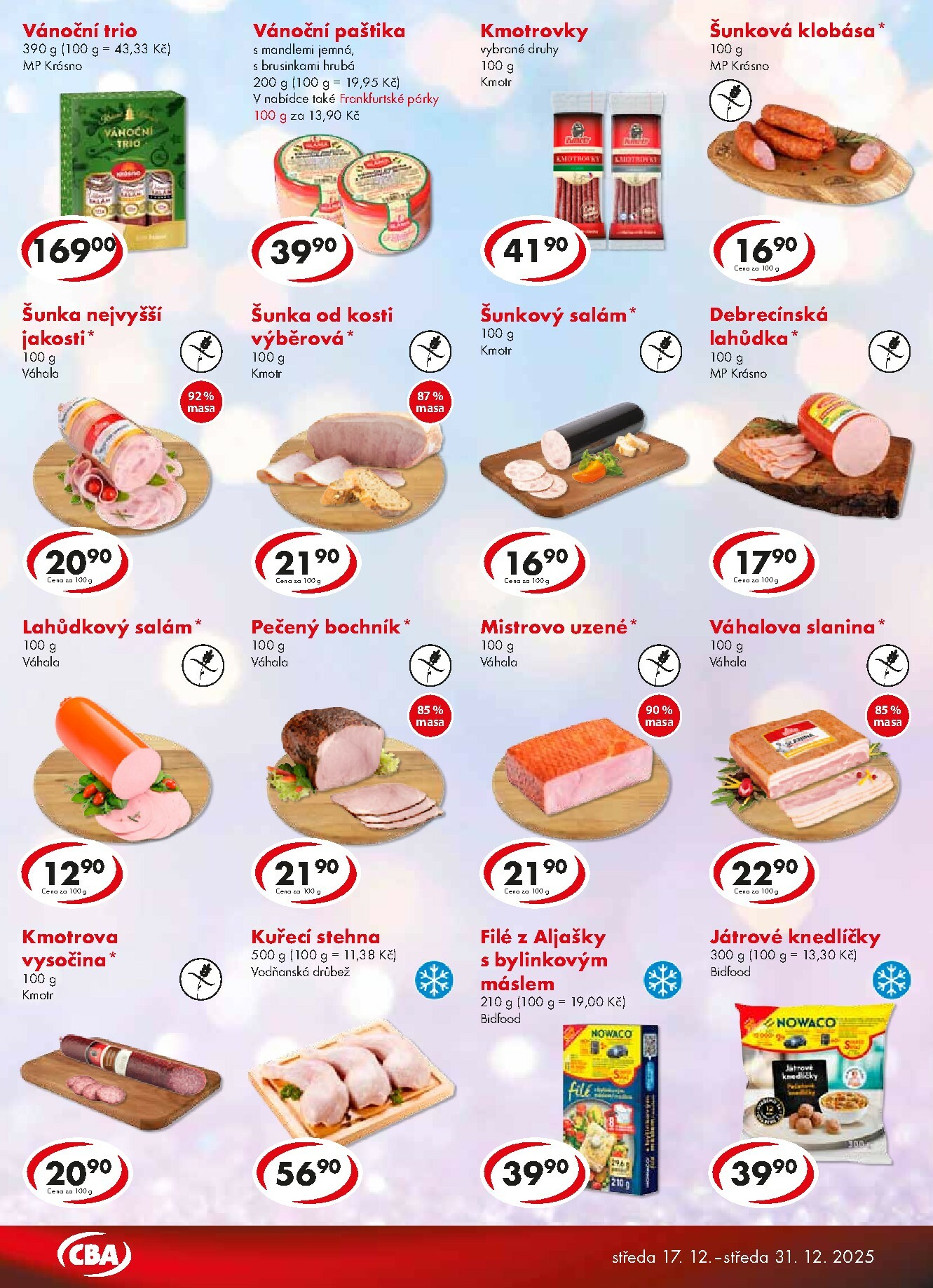 cba - Aktuální leták CBA Premium od 17.12. do 31.12. - page: 3