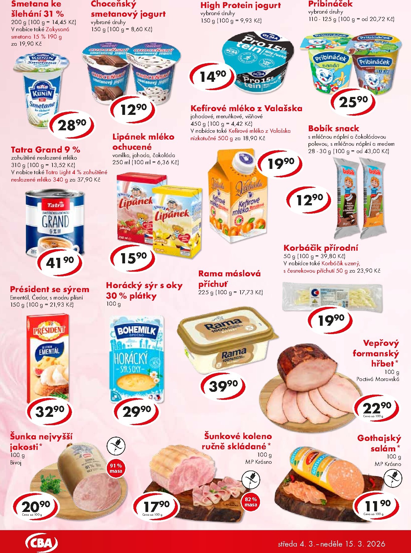 cba - CBA - Potraviny leták platný od středy 04.03.2026 do neděle 15.03.2026 - page: 2