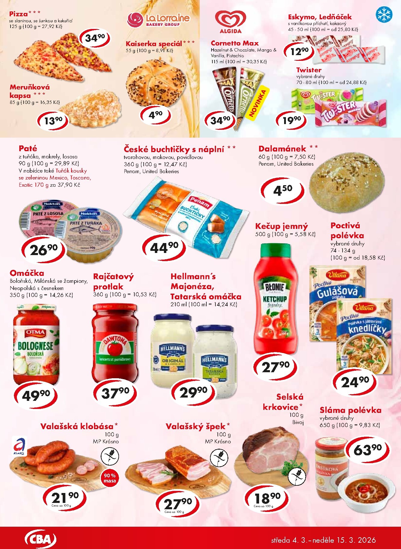 cba - CBA - Potraviny leták platný od středy 04.03.2026 do neděle 15.03.2026 - page: 3