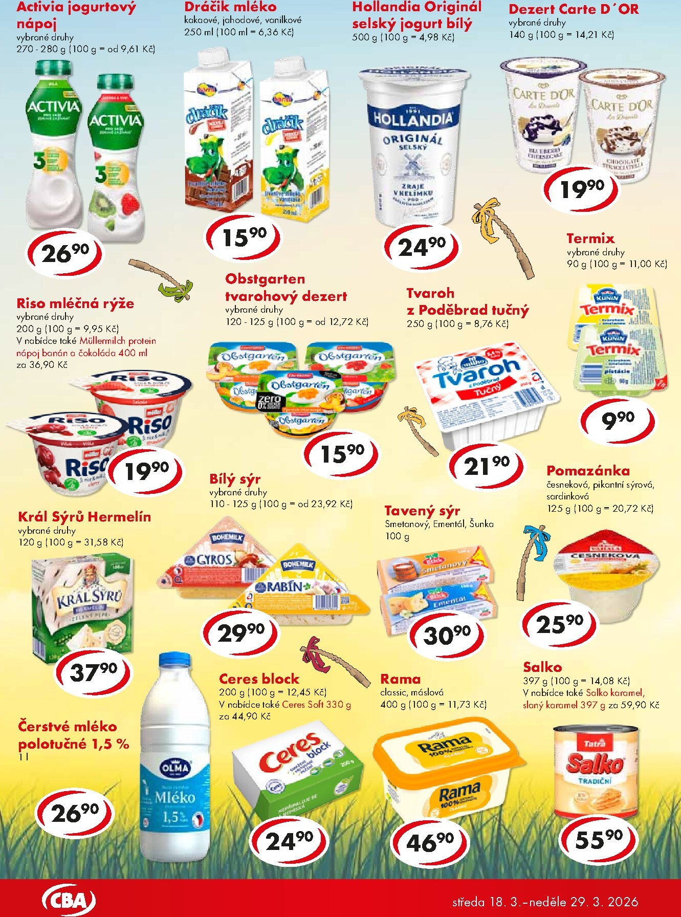 cba - CBA leták platný od středy 18.03.2026 do neděle 29.03.2026 - page: 2