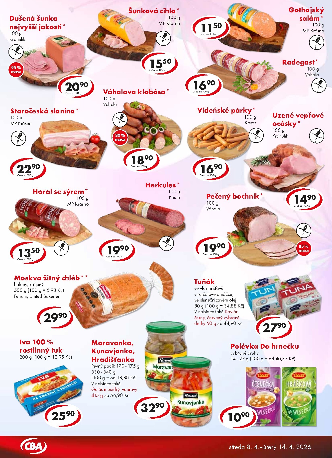 cba - Aktuální CBA Premium leták platný od středy 08.04.2026 do úterý 14.04.2026 - page: 3