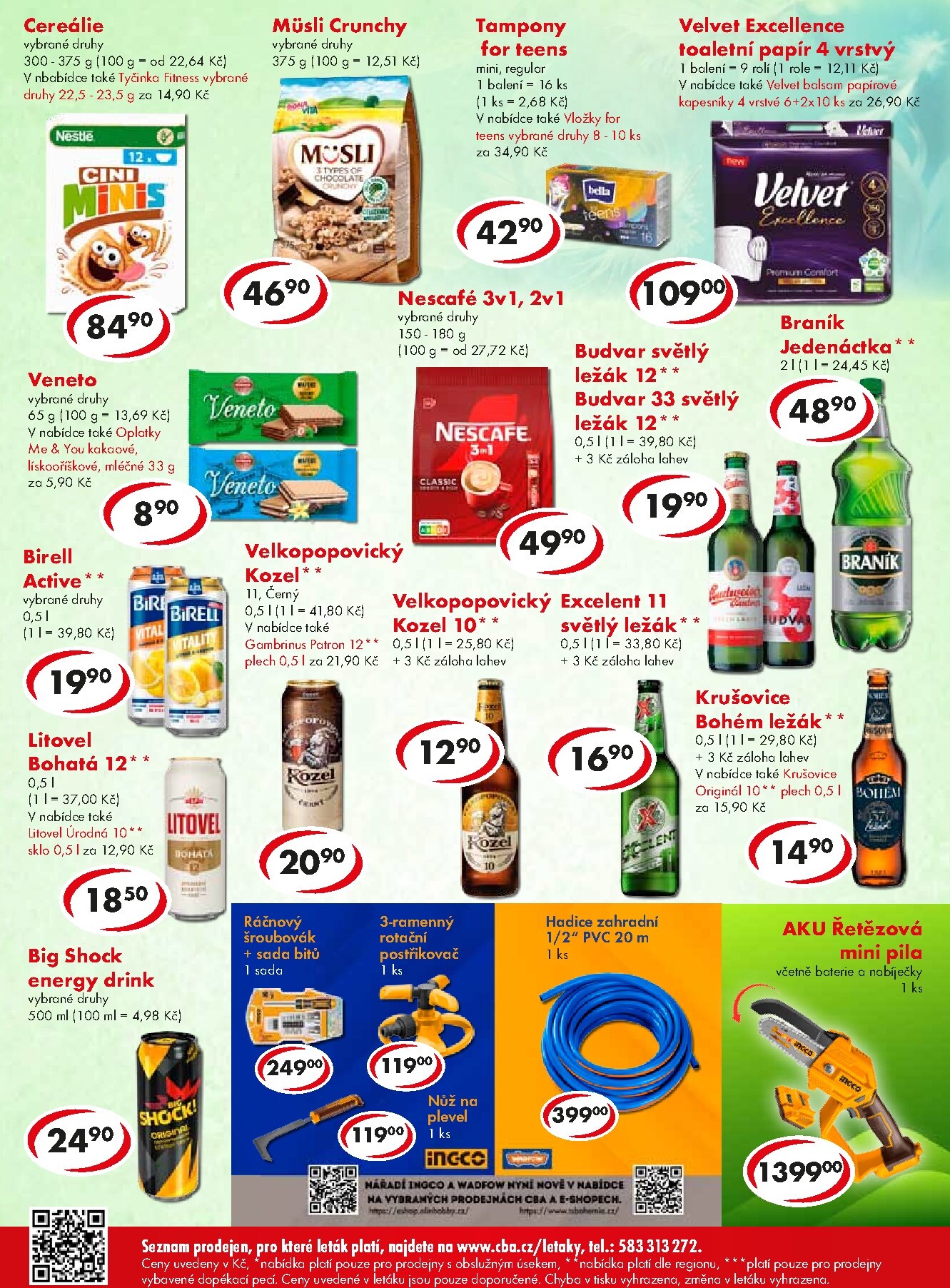 cba - Aktuální CBA - Potraviny leták platný od středy 15.04.2026 do neděle 26.04.2026 - page: 4