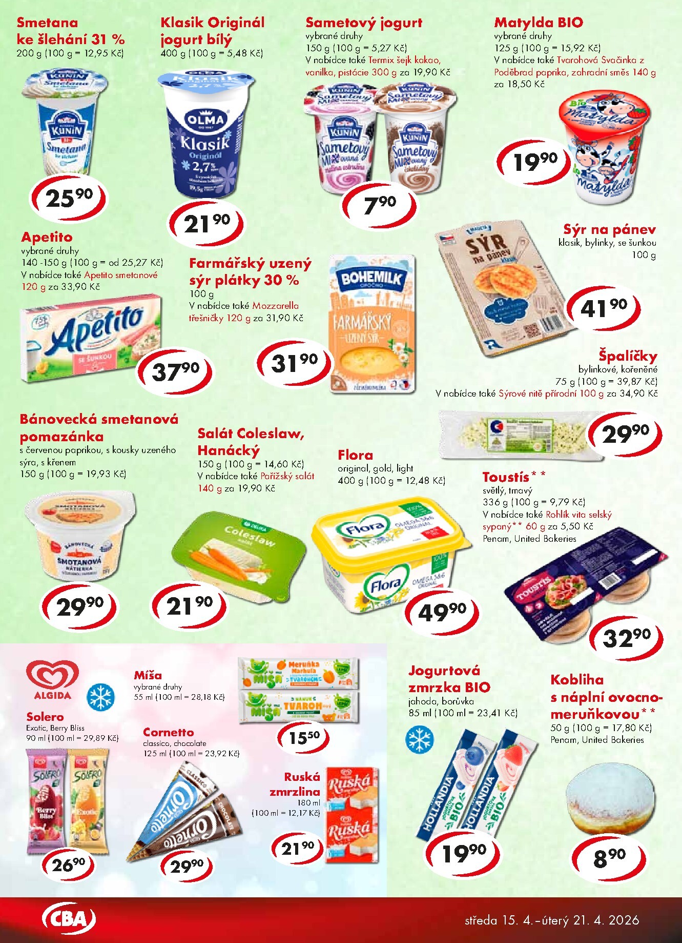 cba - Aktuální CBA Premium leták platný od středy 15.04.2026 do úterý 21.04.2026 - page: 2