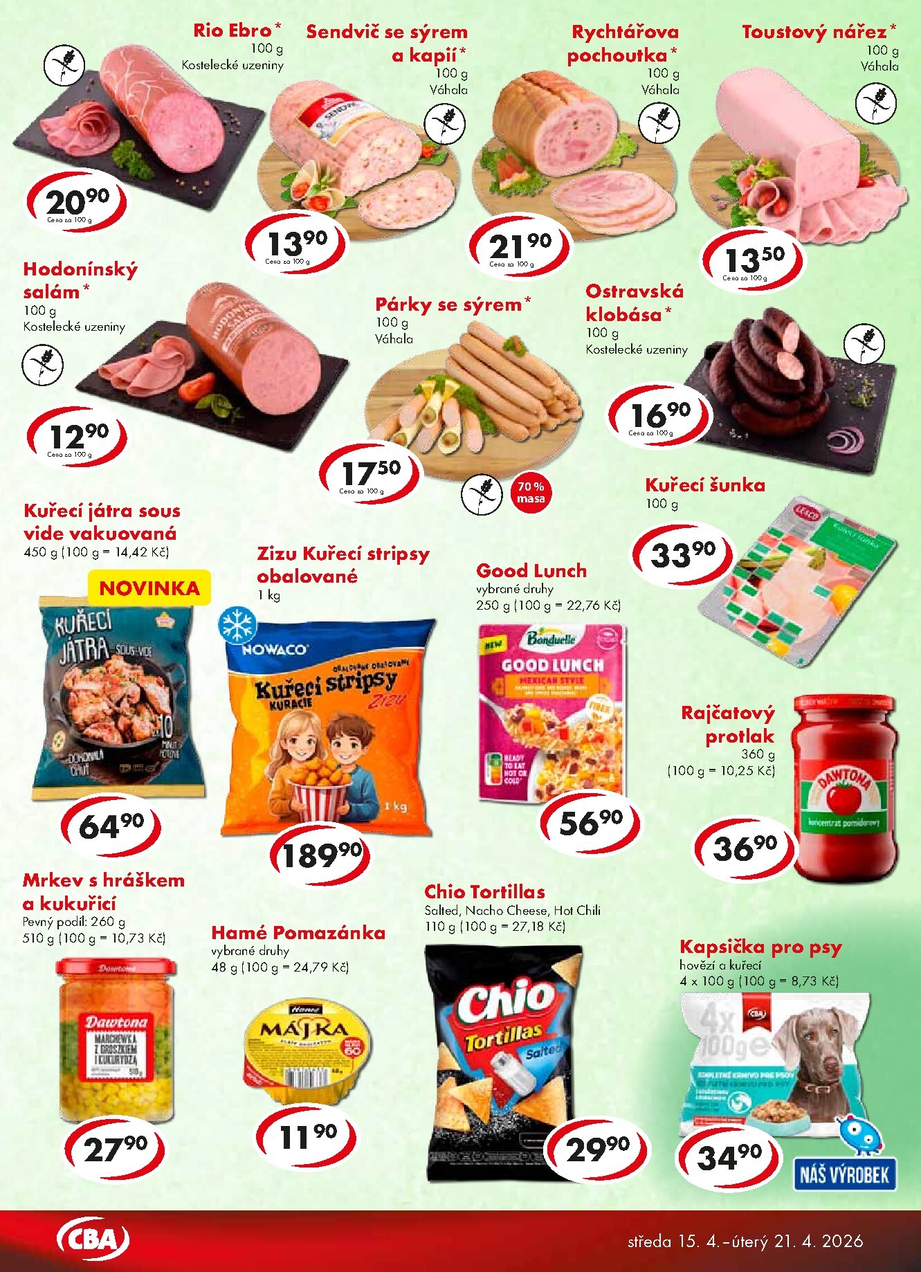 cba - Aktuální CBA Premium leták platný od středy 15.04.2026 do úterý 21.04.2026 - page: 3