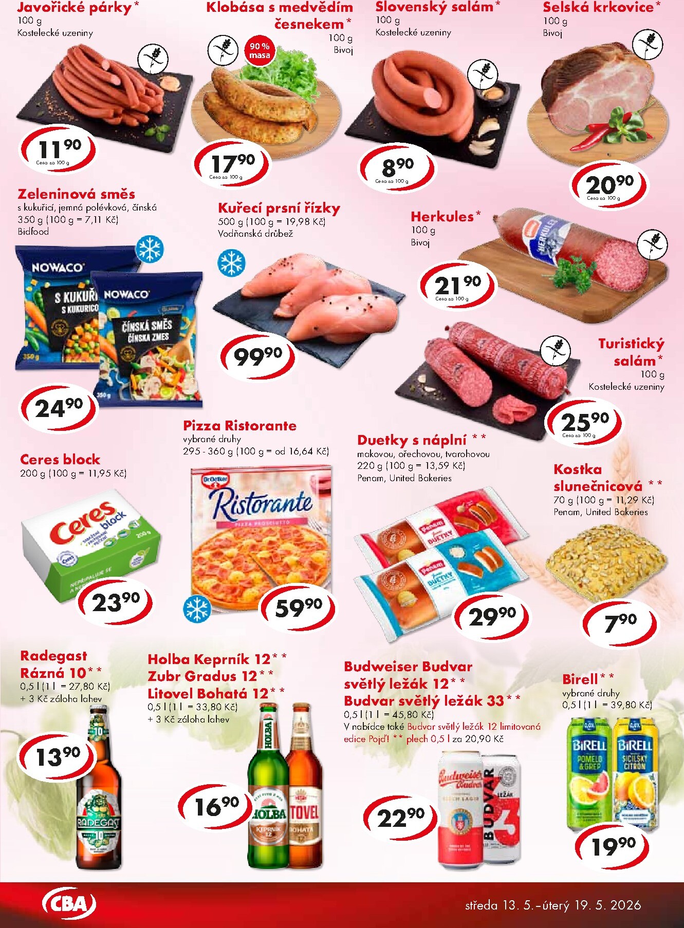 cba - Aktuální CBA Premium leták platný od středy 13.05.2026 do úterý 19.05.2026 - page: 3