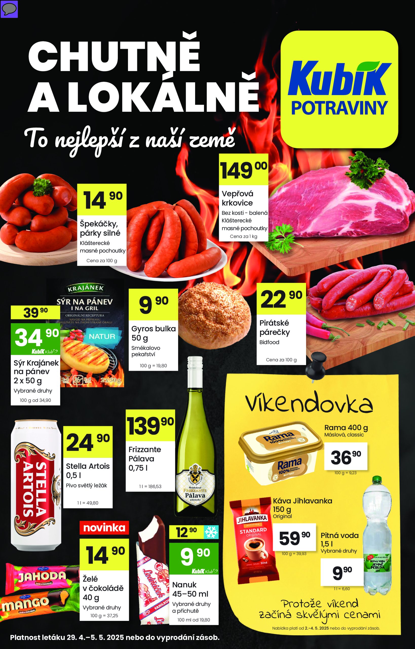 kubik - Leták Kubík od 29.04. do 05.05.