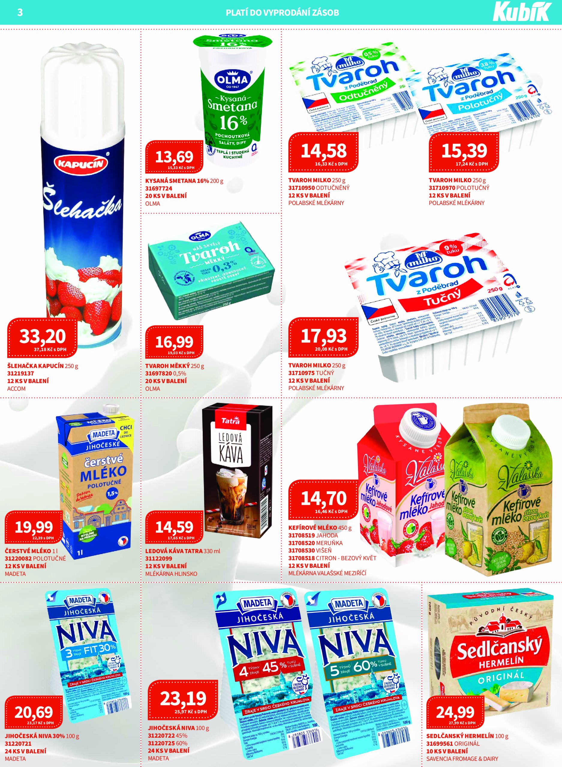 kubik - Leták Kubík - Velkoobchod od 01.05. do 31.05. - page: 3 kubik - Leták Kubík - Velkoobchod od 01.05. do 31.05. - page: 3