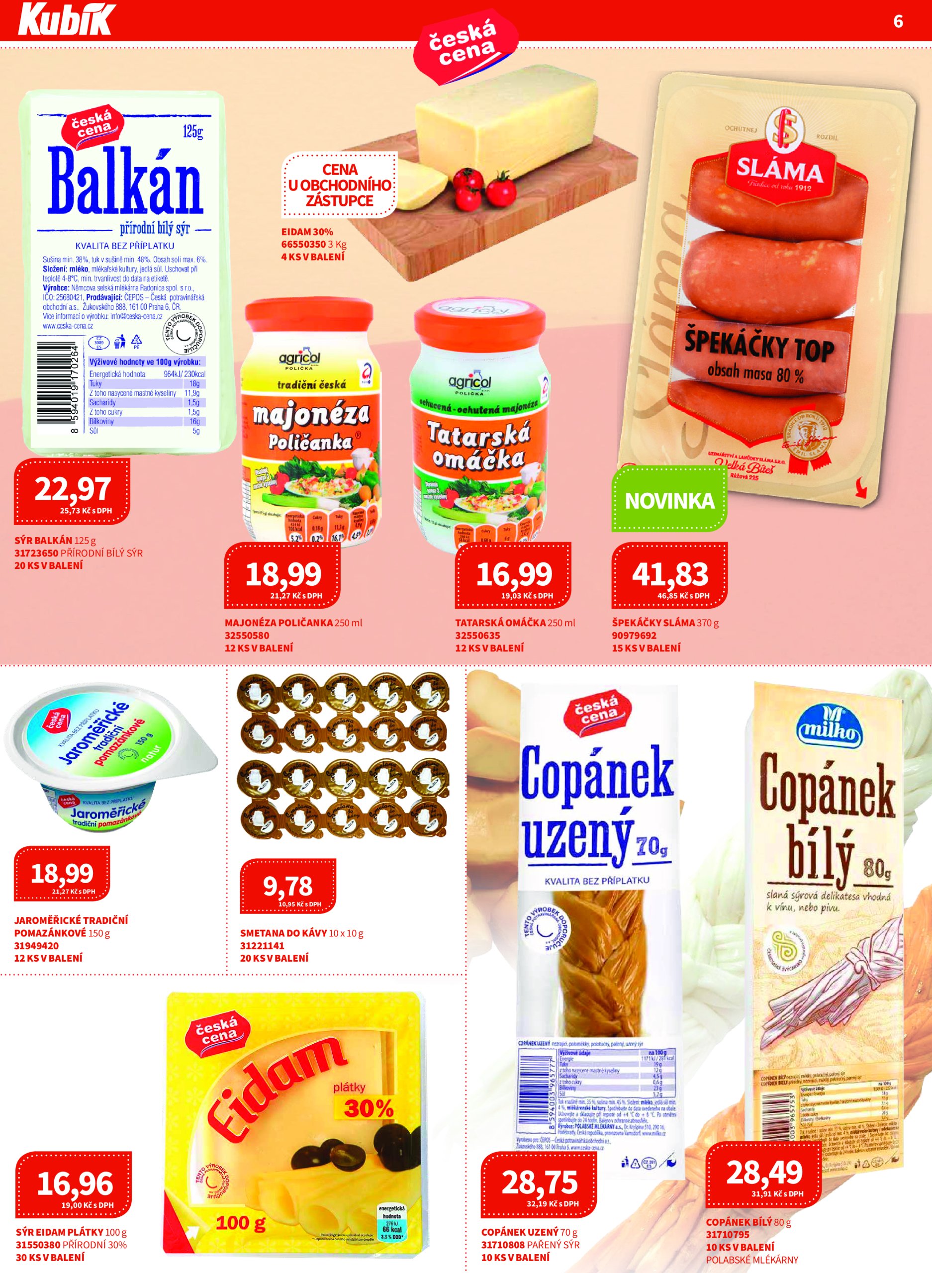 kubik - Leták Kubík - Velkoobchod od 01.05. do 31.05. - page: 6 kubik - Leták Kubík - Velkoobchod od 01.05. do 31.05. - page: 6