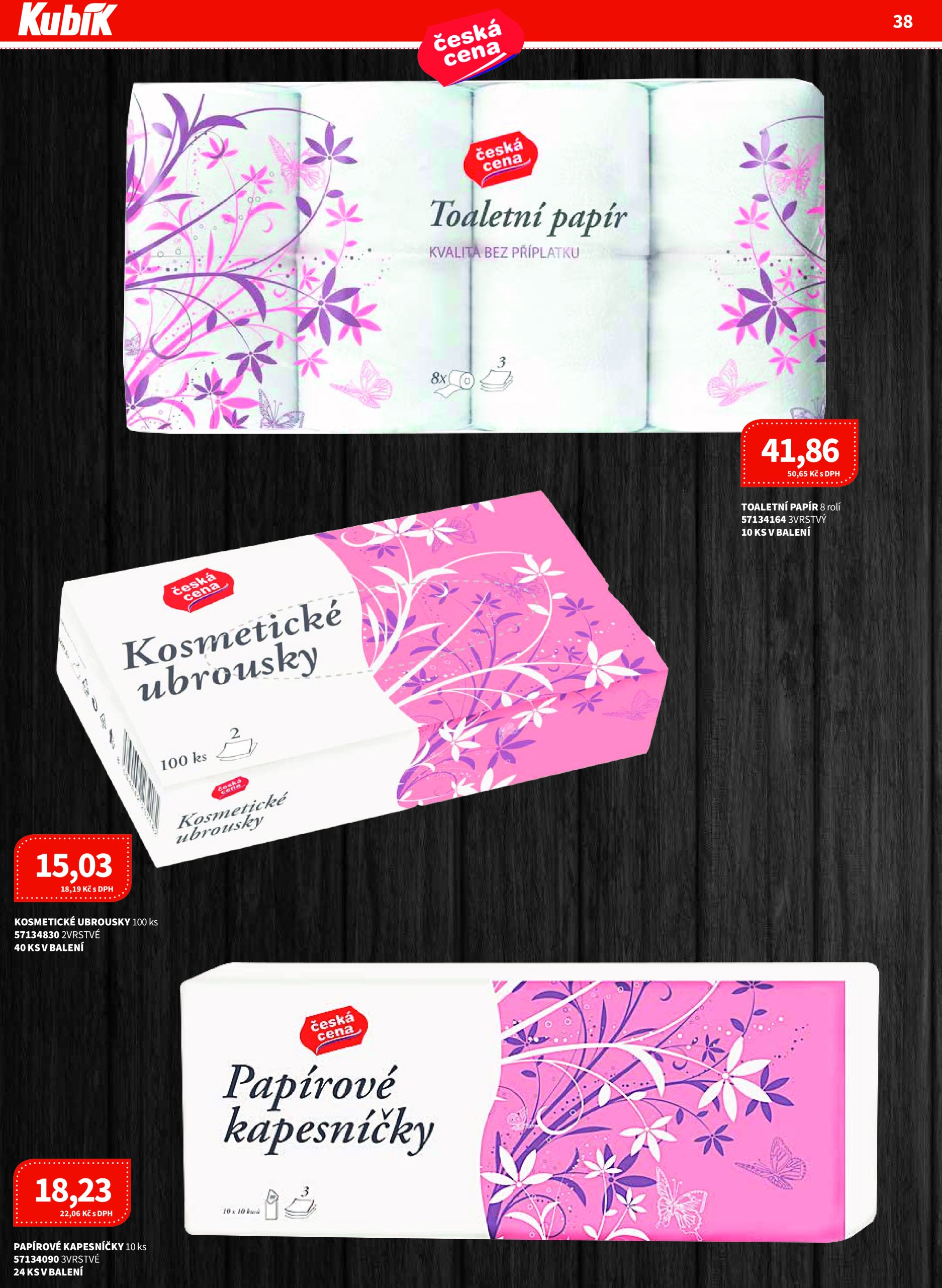 kubik - Leták Kubík - Velkoobchod od 01.05. do 31.05. - page: 38 kubik - Leták Kubík - Velkoobchod od 01.05. do 31.05. - page: 38