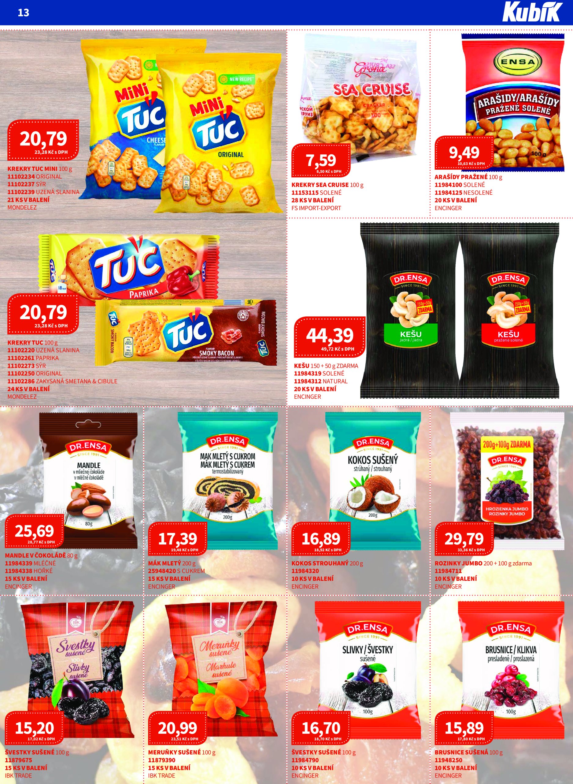 kubik - Leták Kubík - Velkoobchod od 01.05. do 31.05. - page: 13 kubik - Leták Kubík - Velkoobchod od 01.05. do 31.05. - page: 13