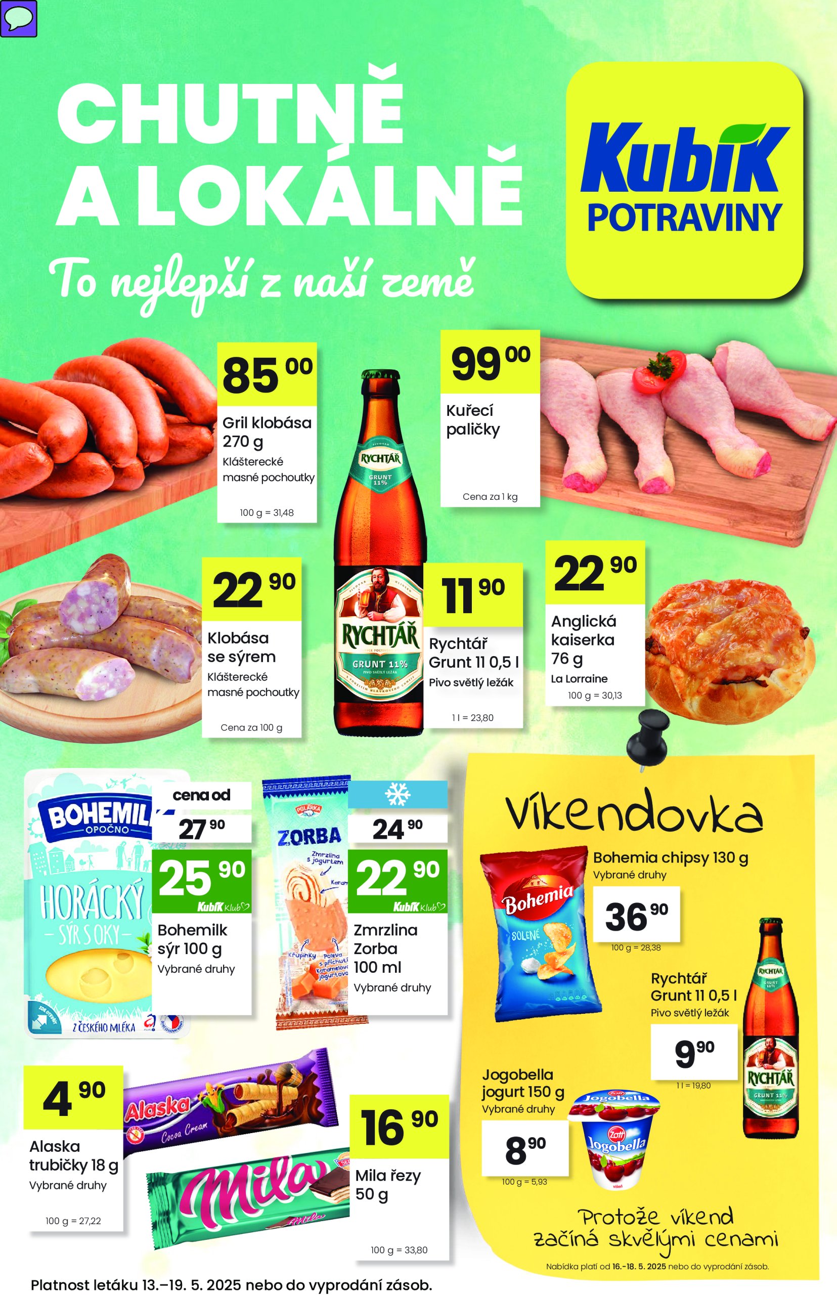 kubik - Leták Kubík od 13.05. do 19.05.