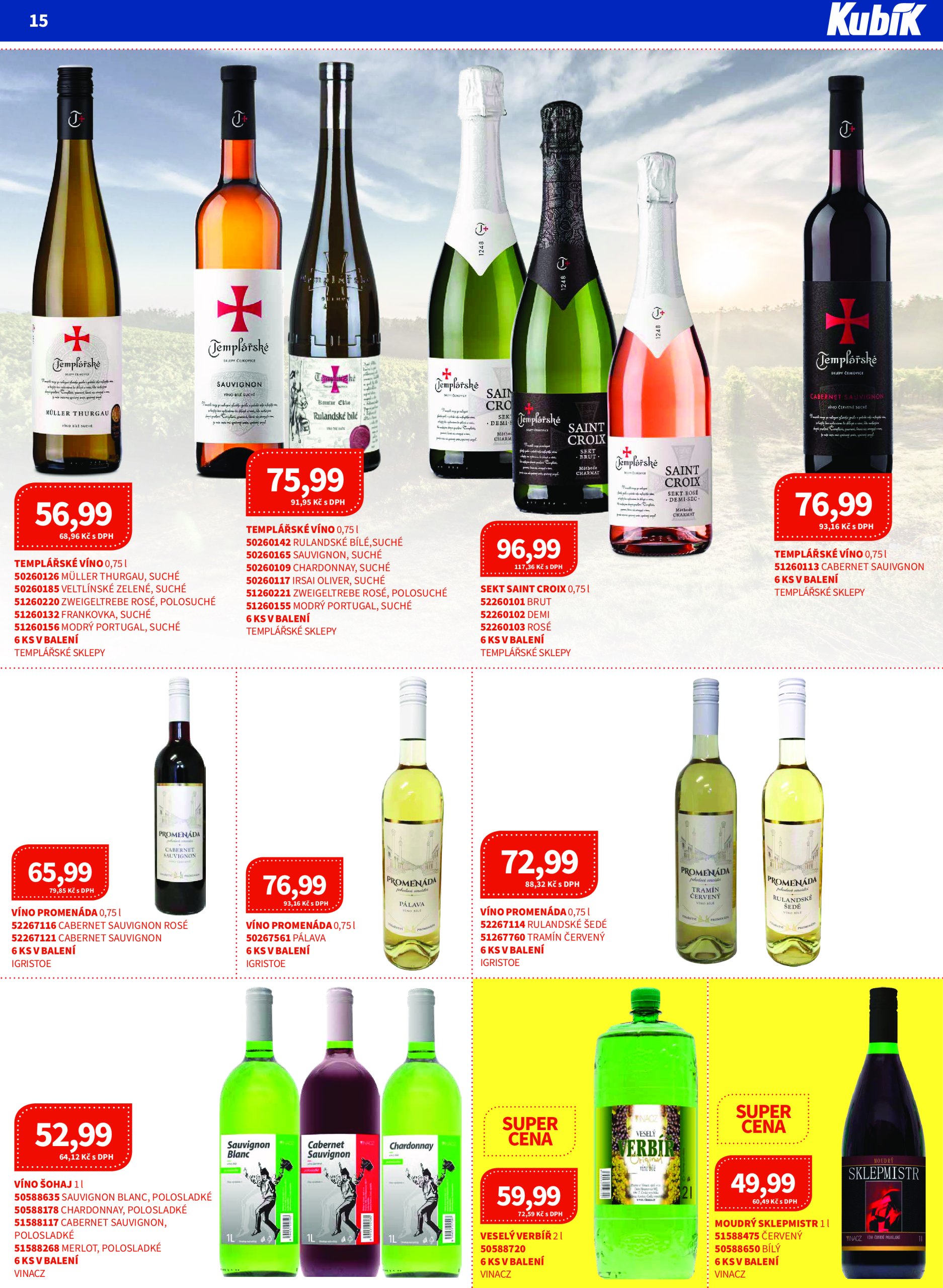kubik - Leták Kubík - Velkoobchod od 01.06. do 30.06. - page: 15 kubik - Leták Kubík - Velkoobchod od 01.06. do 30.06. - page: 15