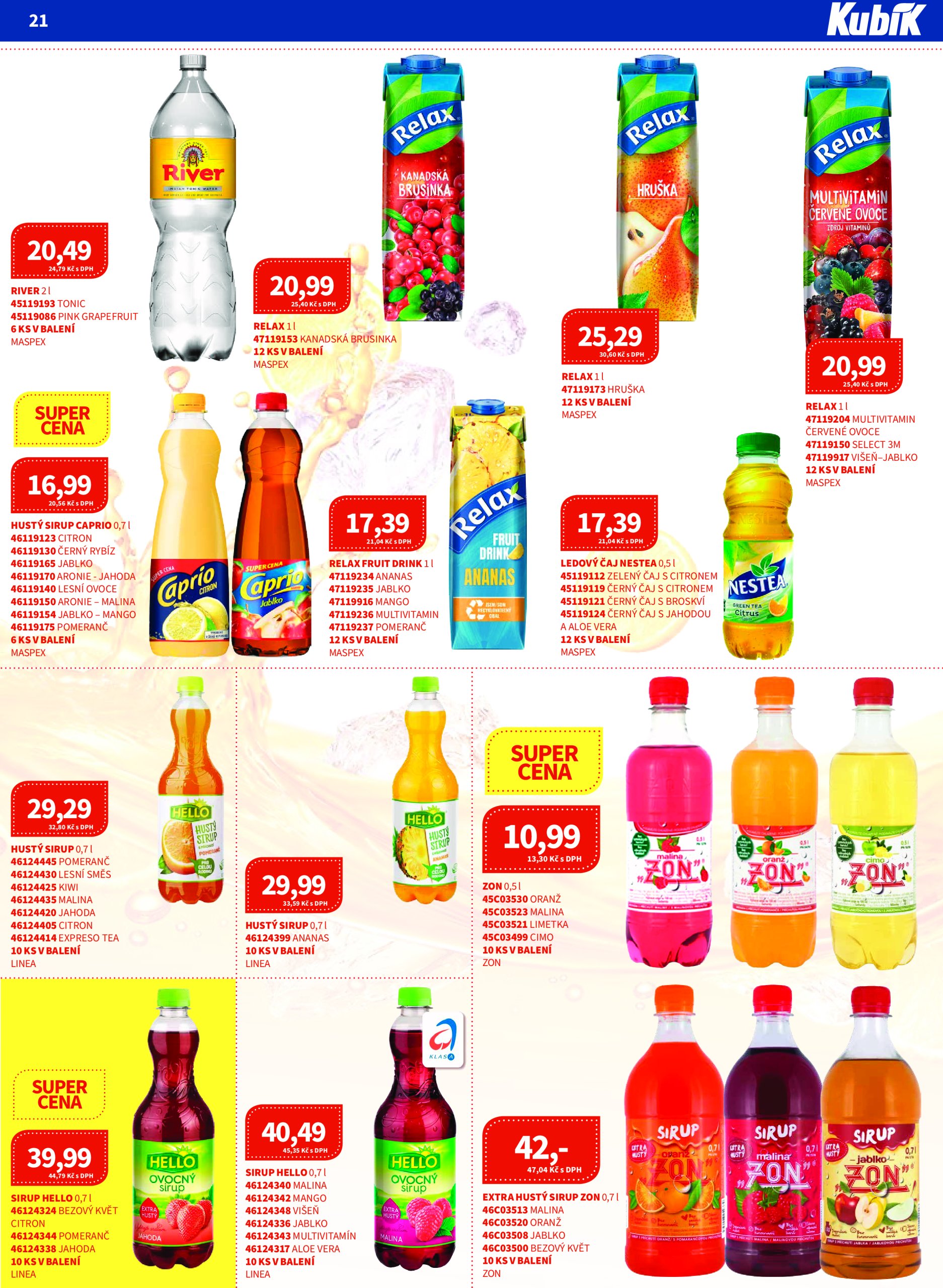 kubik - Leták Kubík - Velkoobchod od 01.06. do 30.06. - page: 21 kubik - Leták Kubík - Velkoobchod od 01.06. do 30.06. - page: 21