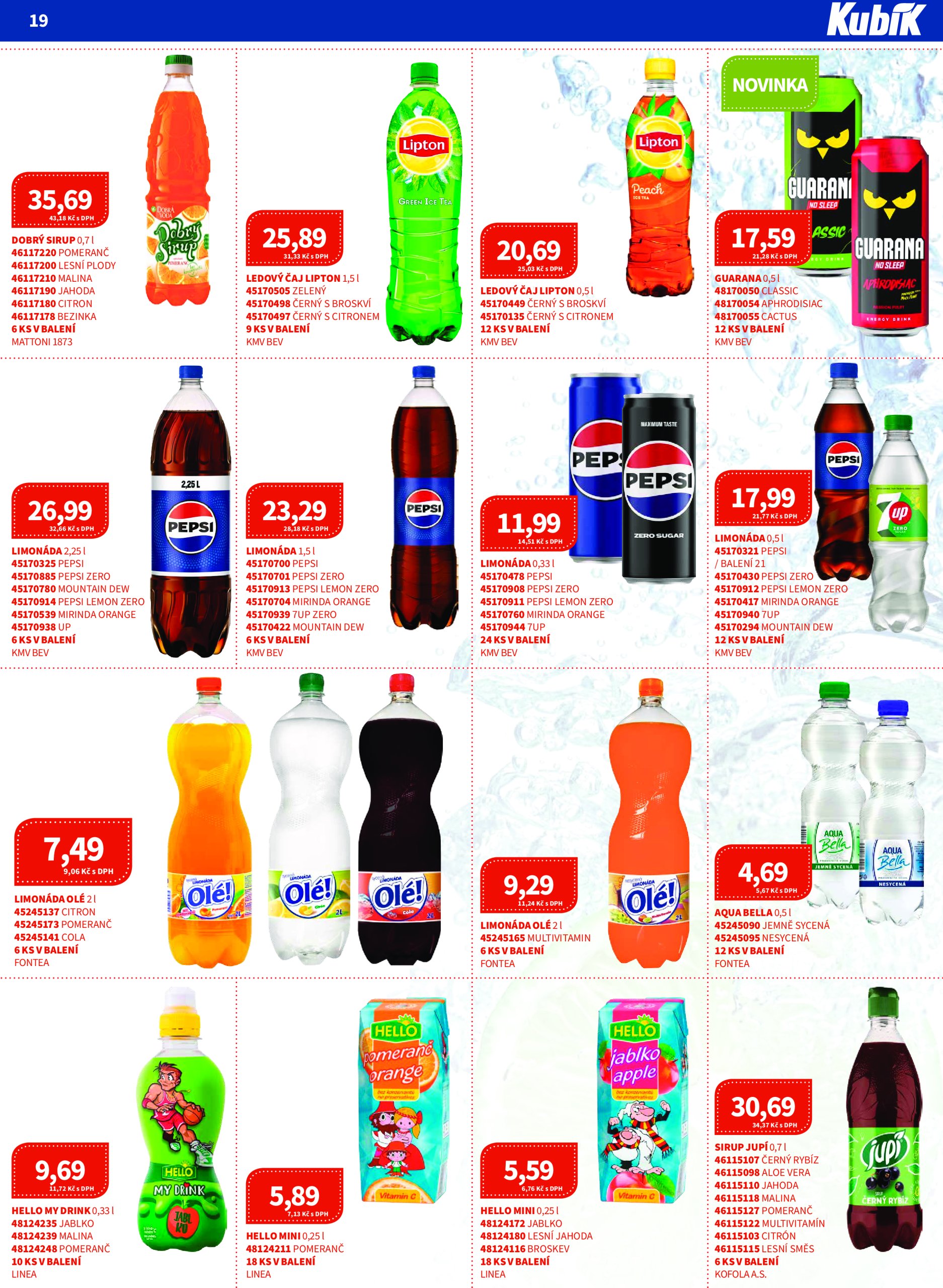 kubik - Leták Kubík - Velkoobchod od 01.06. do 30.06. - page: 19 kubik - Leták Kubík - Velkoobchod od 01.06. do 30.06. - page: 19