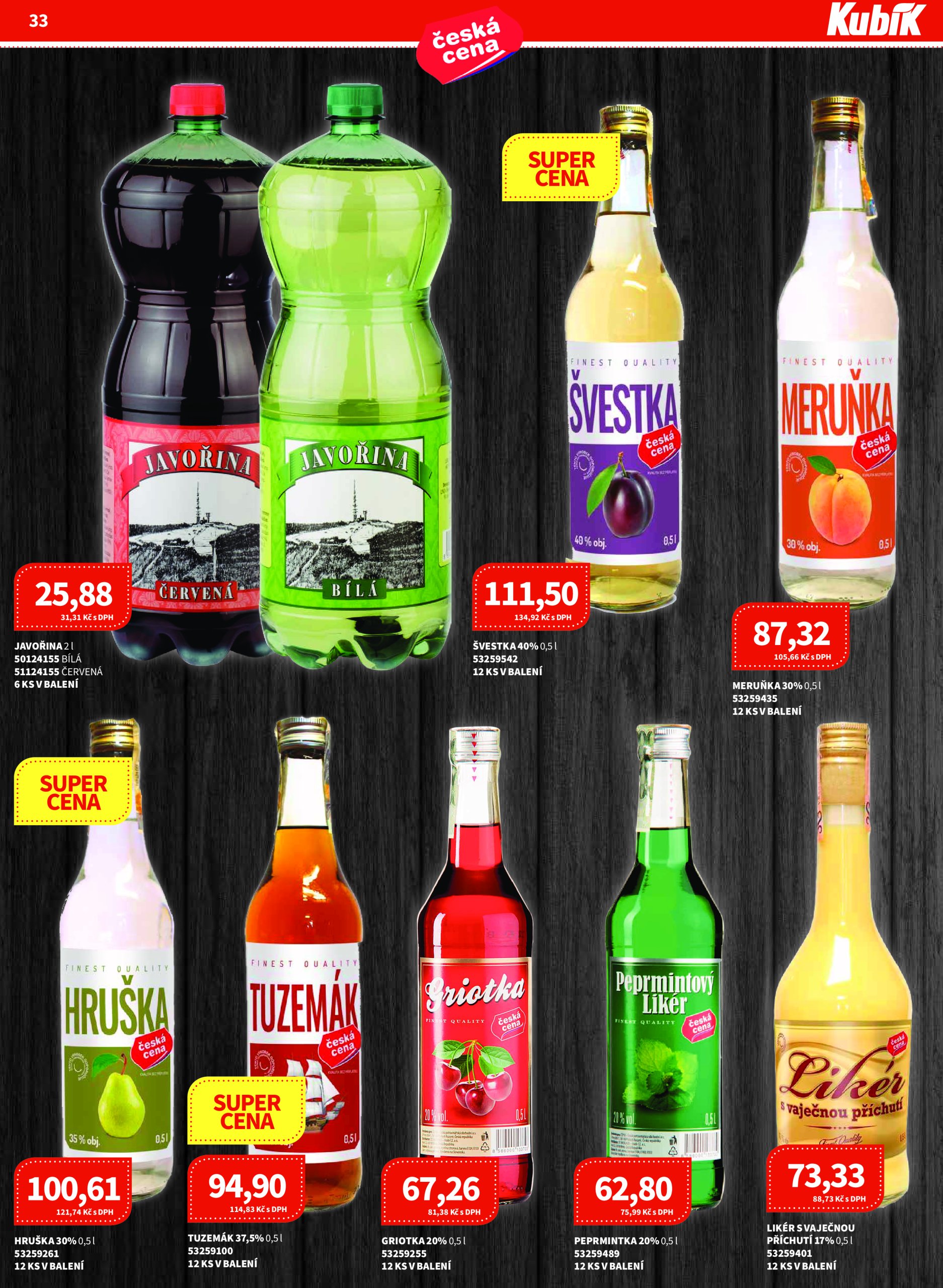kubik - Leták Kubík - Velkoobchod od 01.06. do 30.06. - page: 33 kubik - Leták Kubík - Velkoobchod od 01.06. do 30.06. - page: 33