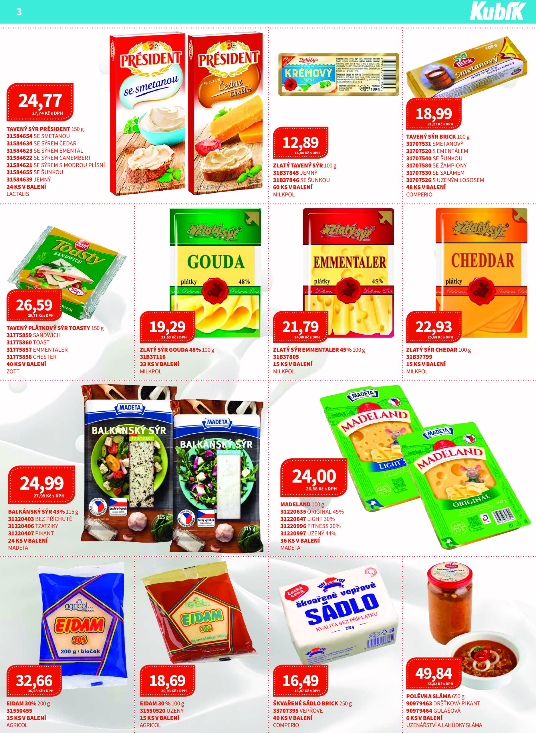kubik - Leták Kubík - Velkoobchod od 01.06. do 30.06. - page: 3 kubik - Leták Kubík - Velkoobchod od 01.06. do 30.06. - page: 3