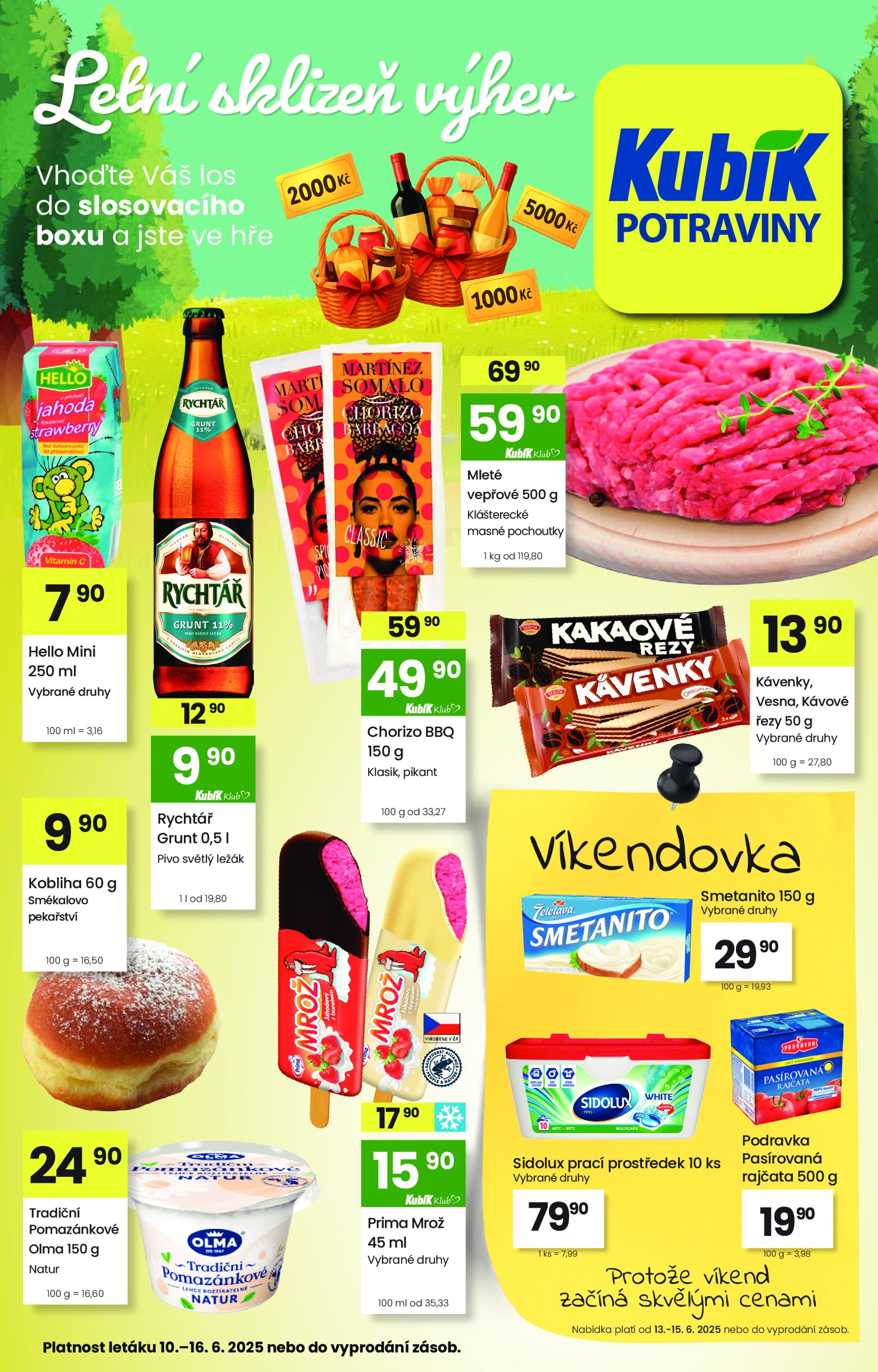kubik - Leták Kubík od 10.06. do 16.06. - page: 1